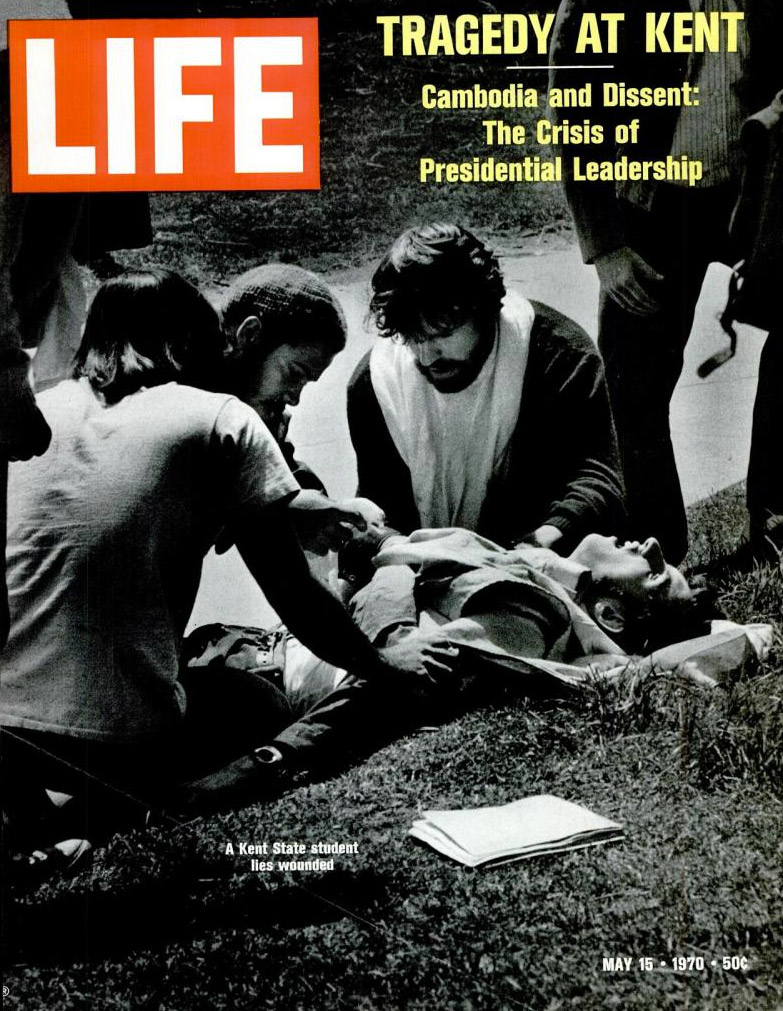 LIFE magazine coverage of Kent State in May 1970.