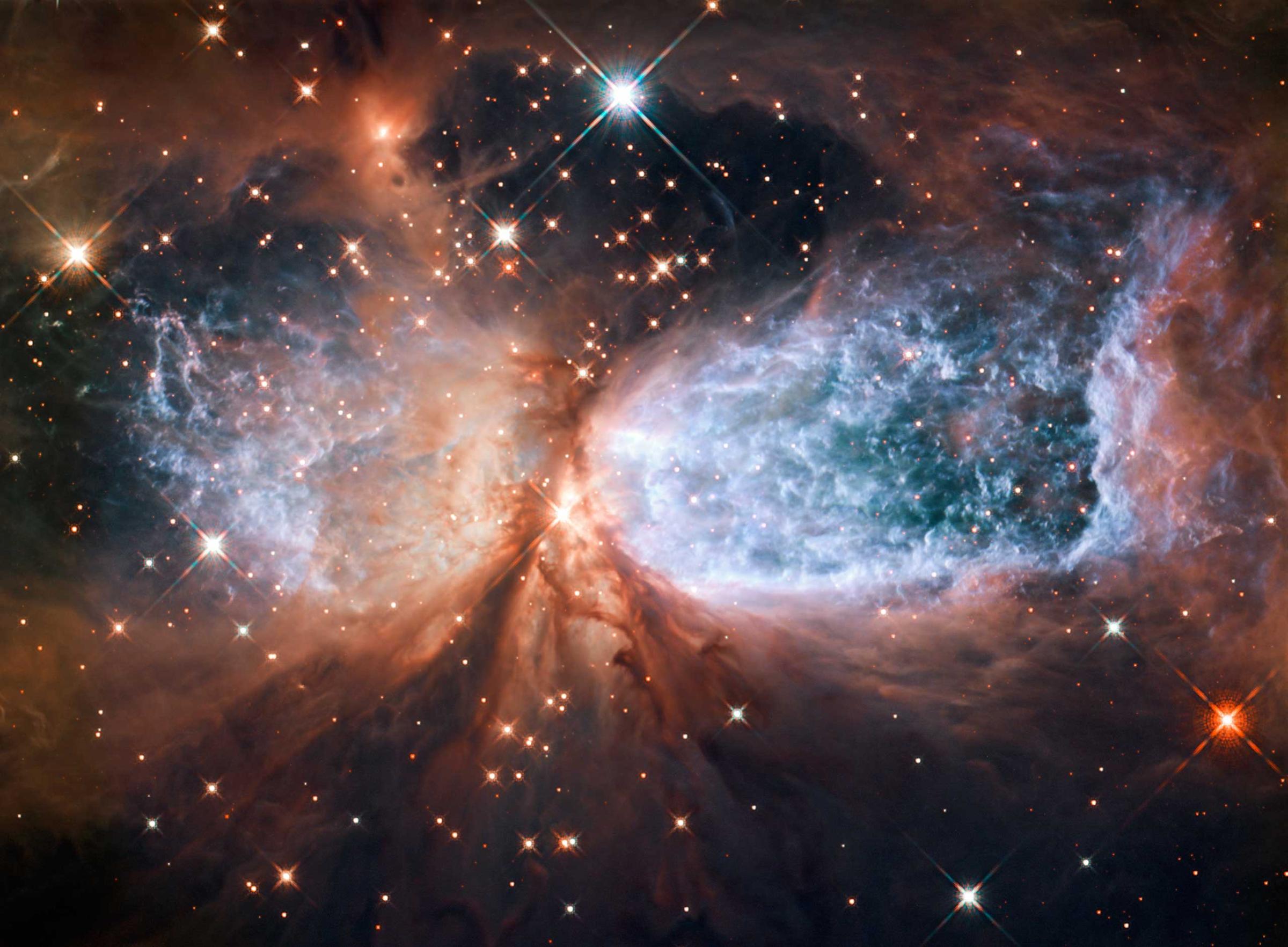 Sharpless 2-106 Hubble