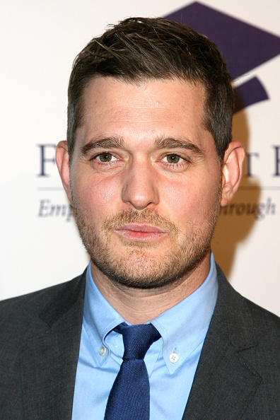 Singer Michael Buble attends the 20th annual Fulfillment Fund Stars benefit gala in Beverly Hills, Calif. on Oct. 14, 2014.