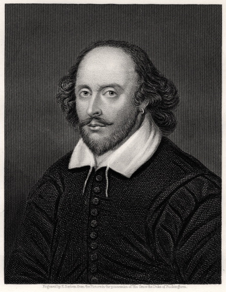 19th century portrait of William Shakespeare, English playwright. (The Print Collector—Getty Images)