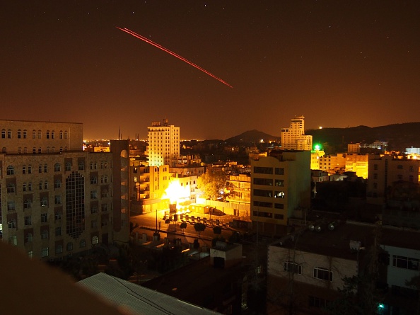 Saudi-led coalition launch airstrike in Yemen