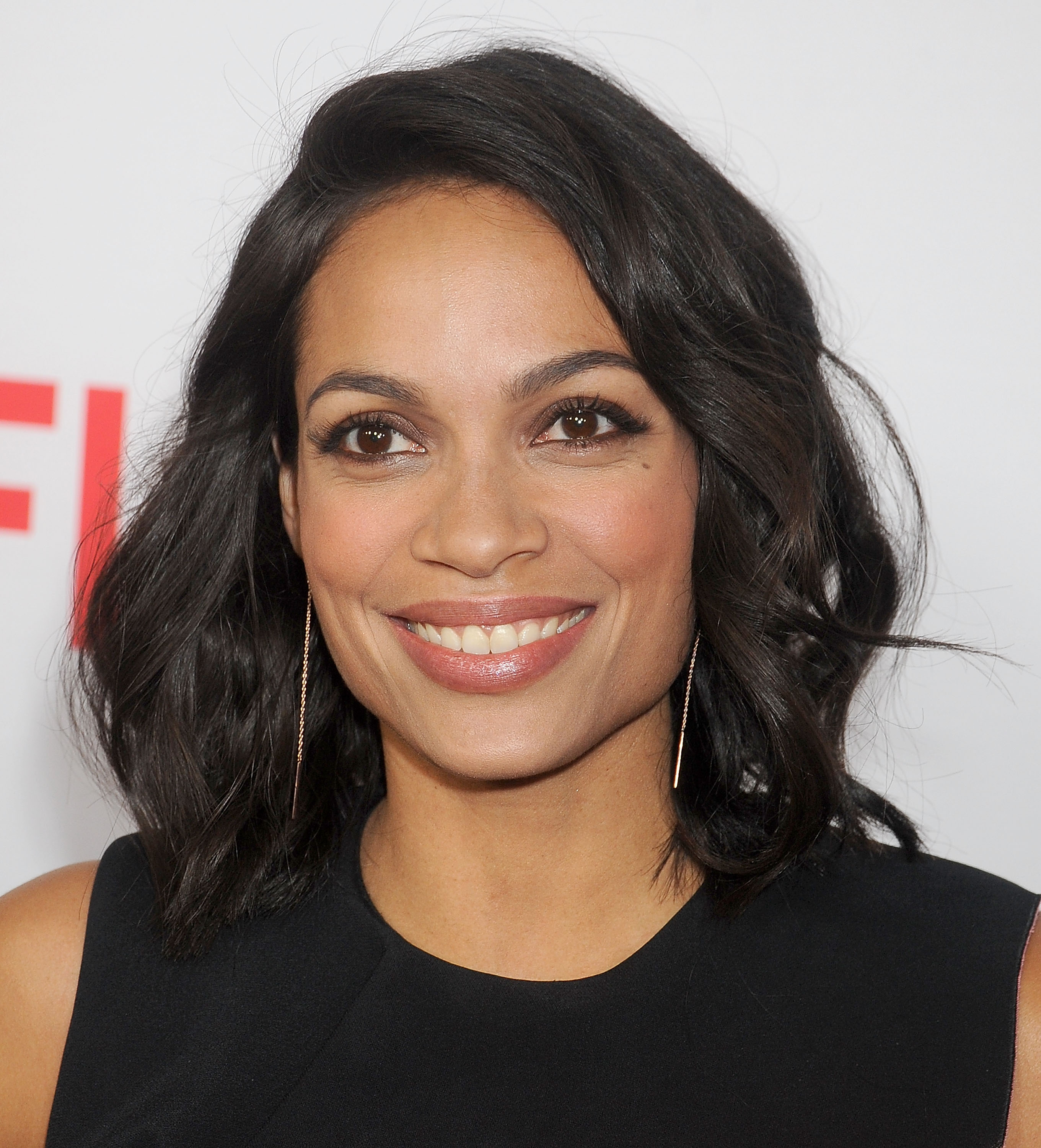 Actress Rosario Dawson arrives at the premiere Of Netflix's 