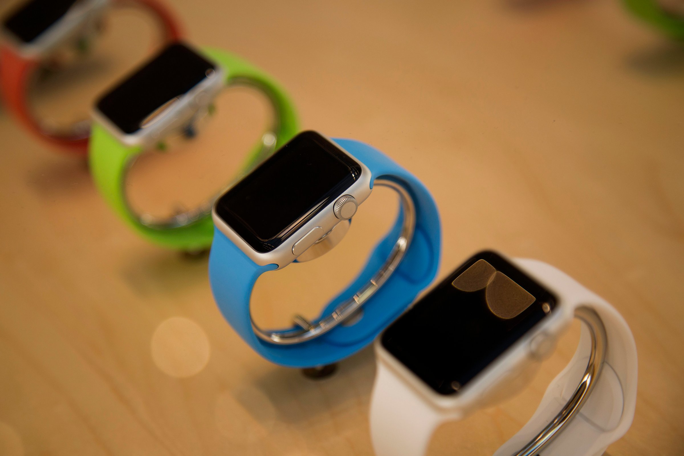 Inside An Apple Inc. Store As The Apple Watch Is Previewed
