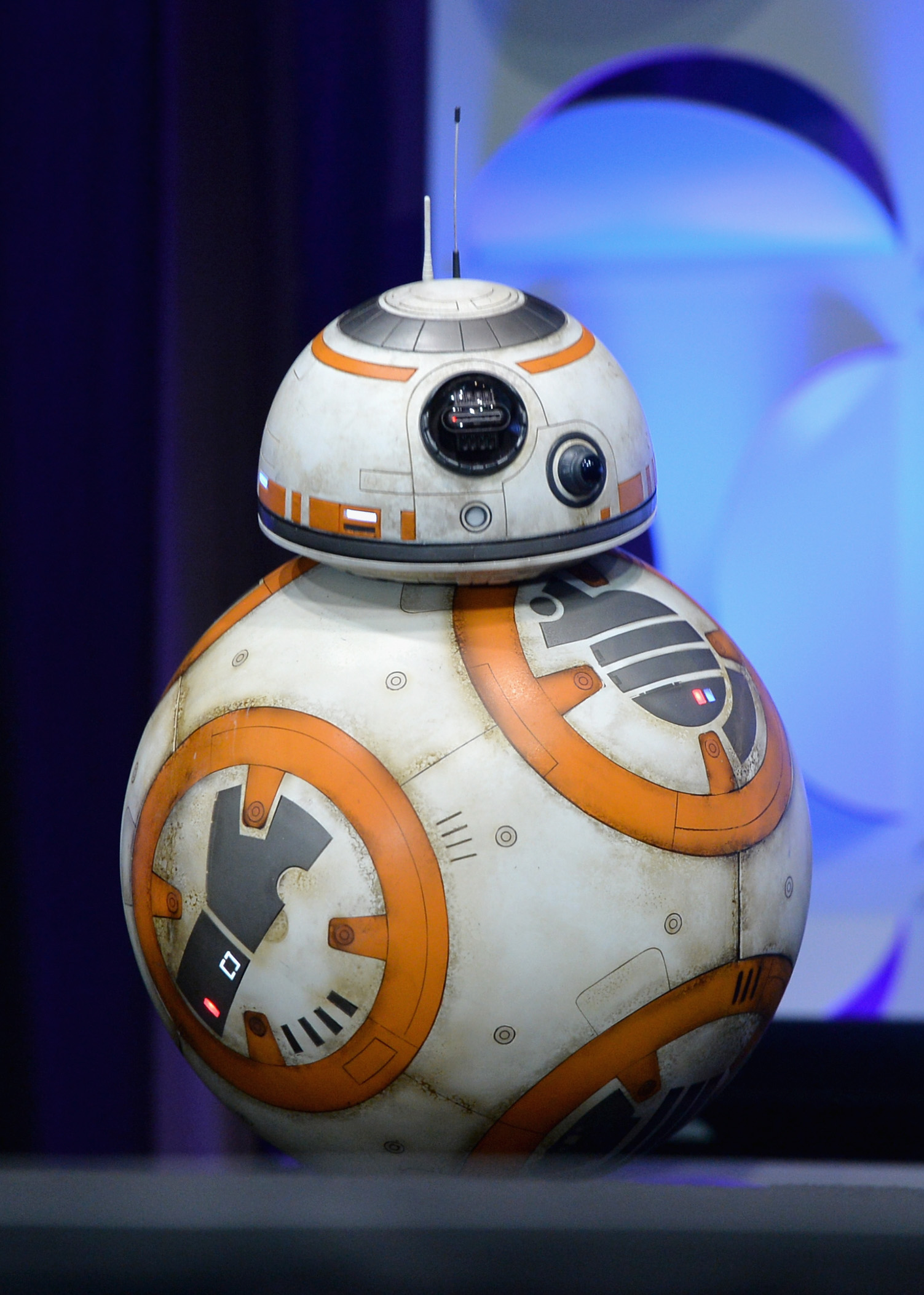 BB-8 onstage during Star Wars Celebration 2015 on April 16, 2015 in Anaheim, California. (Alberto E. Rodriguez—Getty Images)