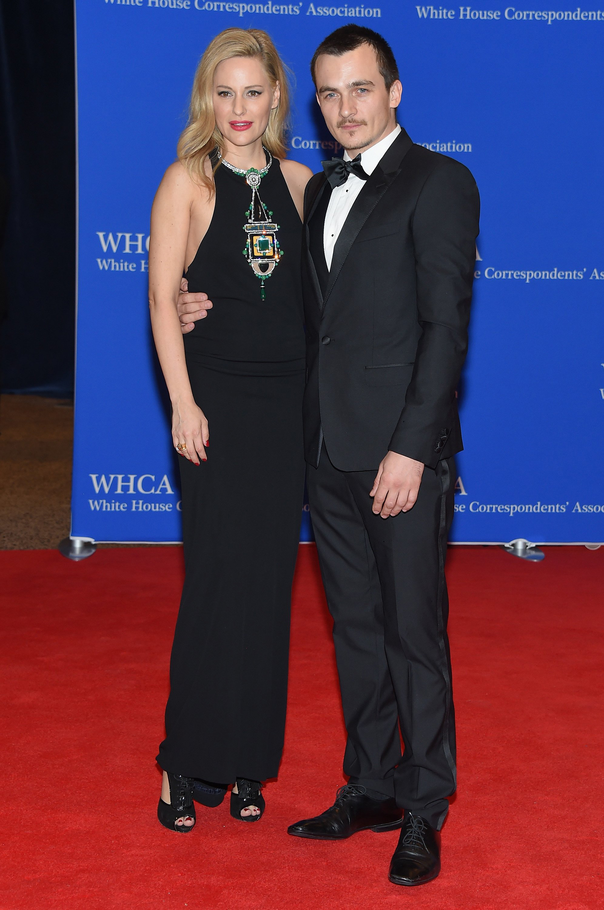 Aimee Mullins and Rupert Friend