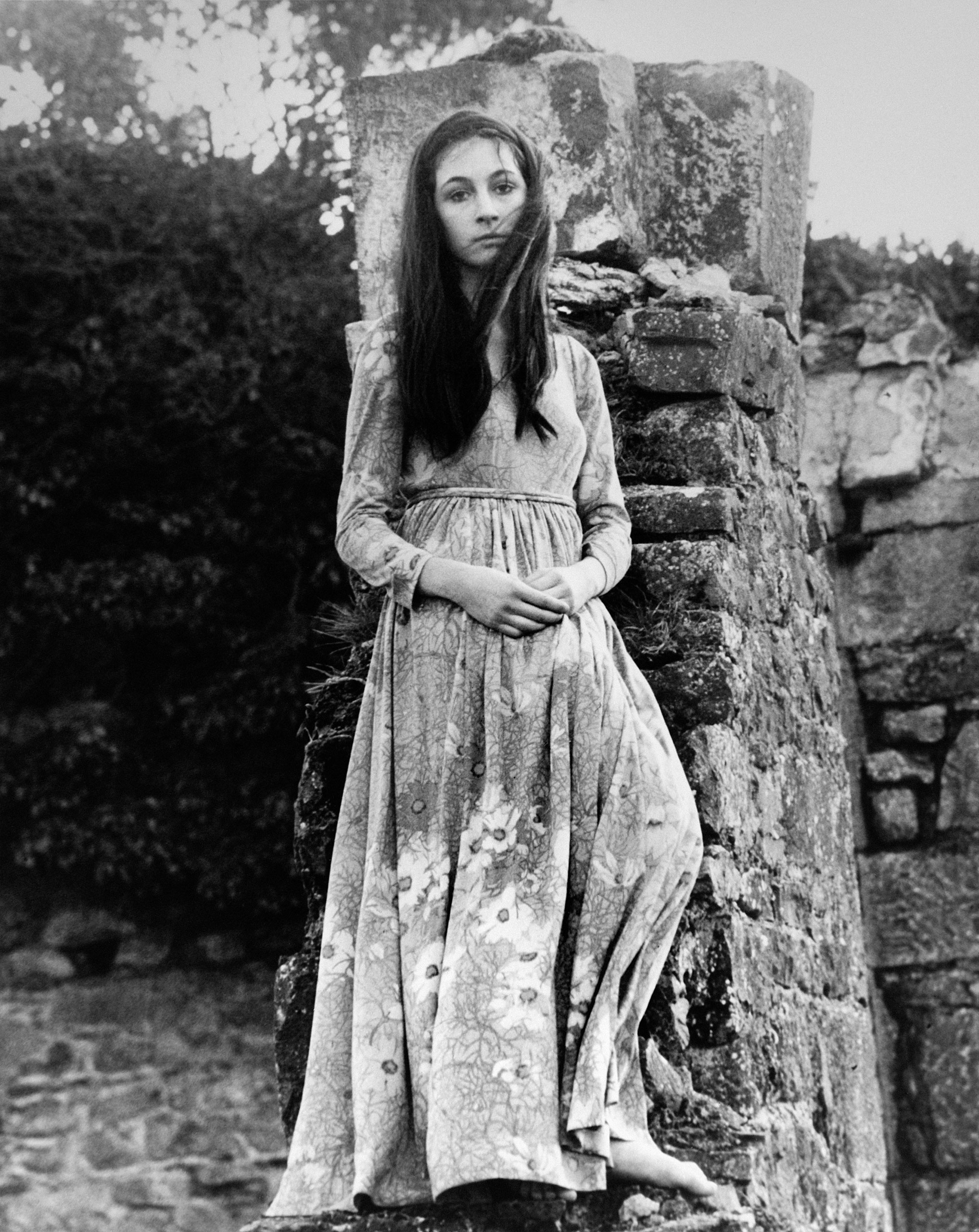 G.B.IRELAND. Angelica Huston at age sixteen. 1968.