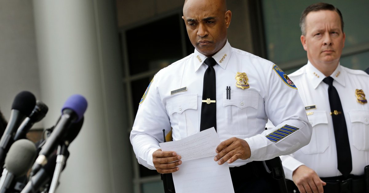 Baltimore Unrest: Police Commissioner Welcome's Mayor's ...