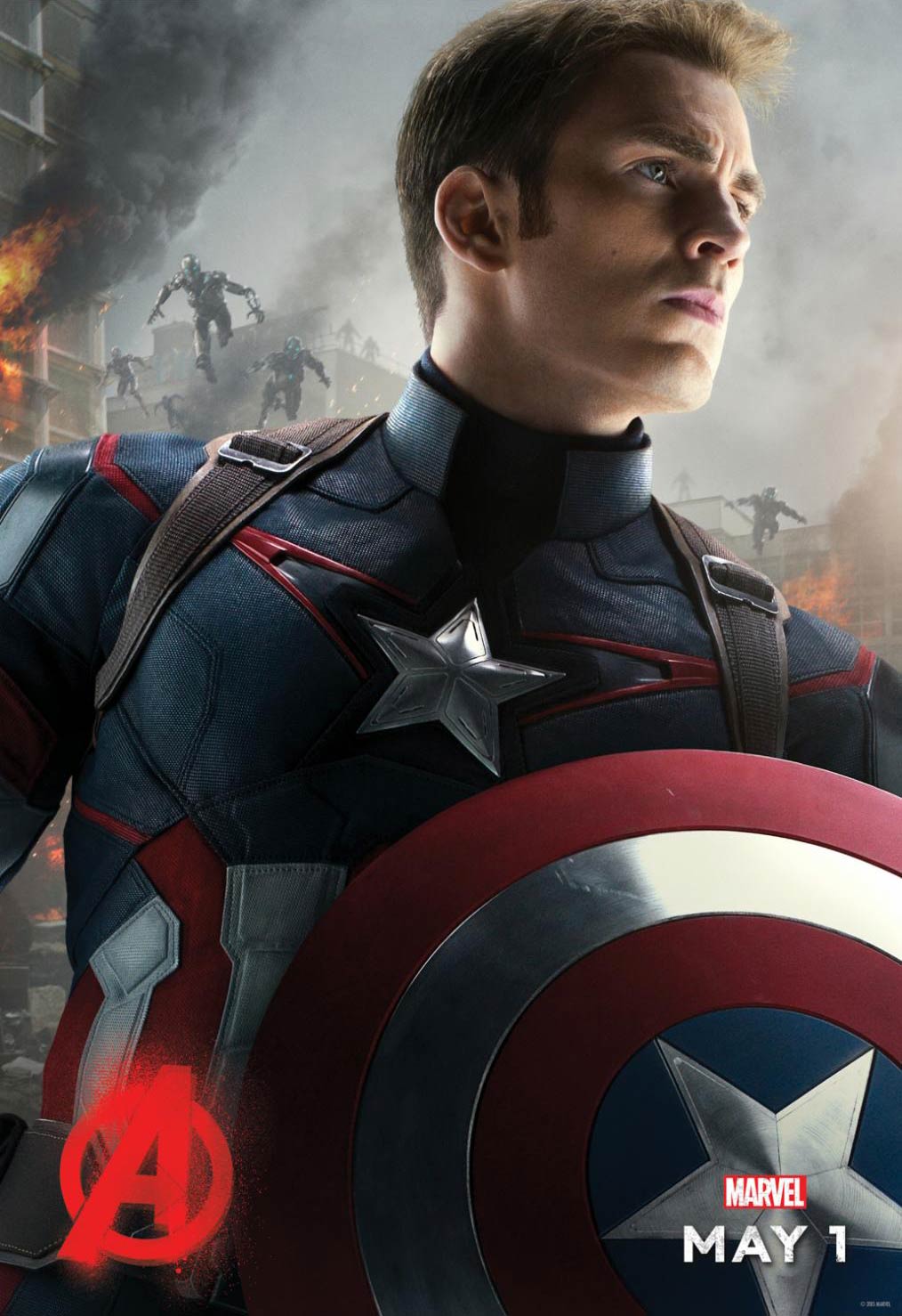 <strong>Chris Evans as Captain America</strong> (Marvel/Disney)