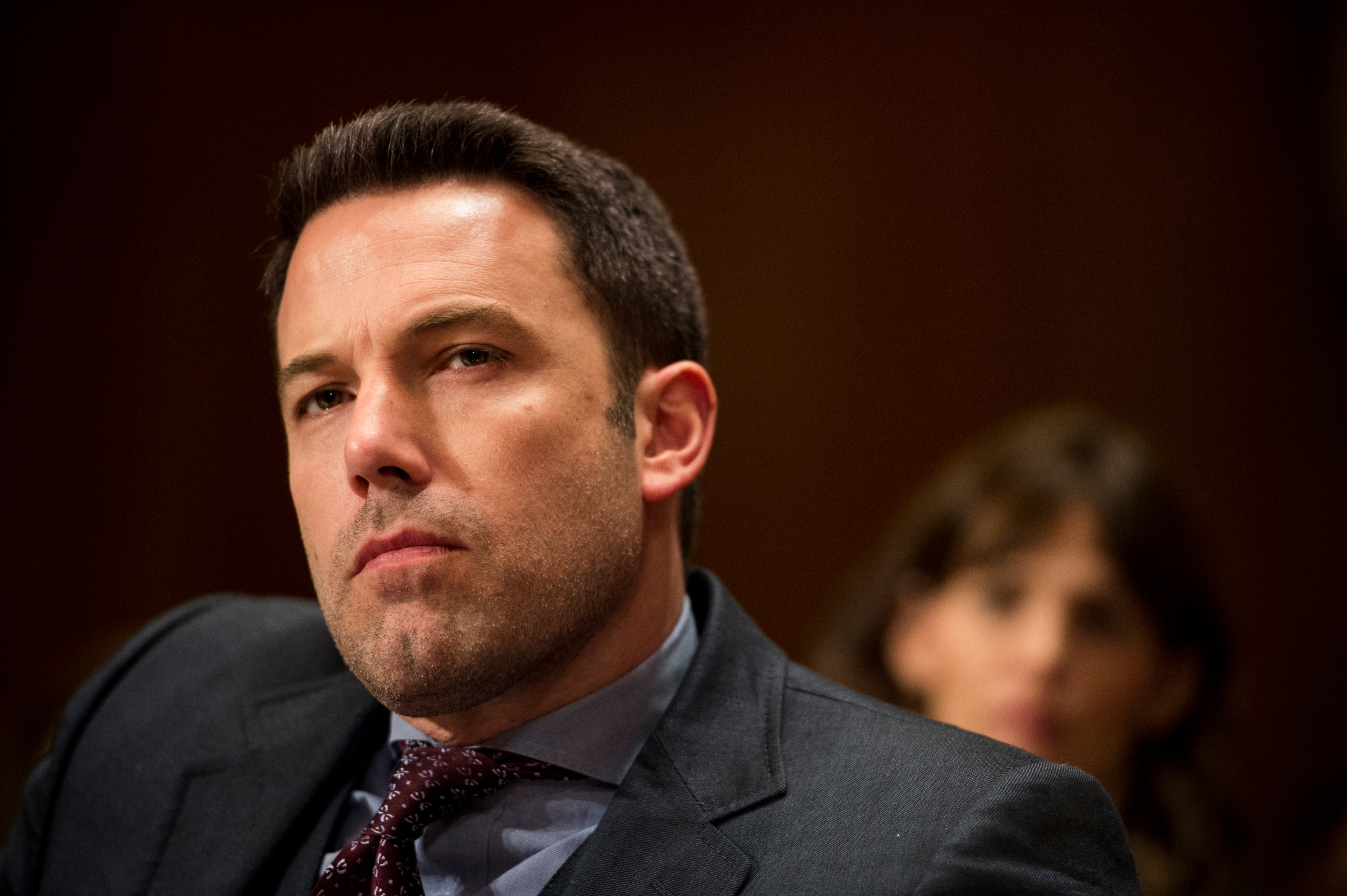 Ben Affleck testifies during the Senate Appropriations Committee State, Foreign Operations and Related Programs Subcommittee hearing on "Diplomacy, Development, and National Security" on March 26, 2015. (Bill Clark—AP)