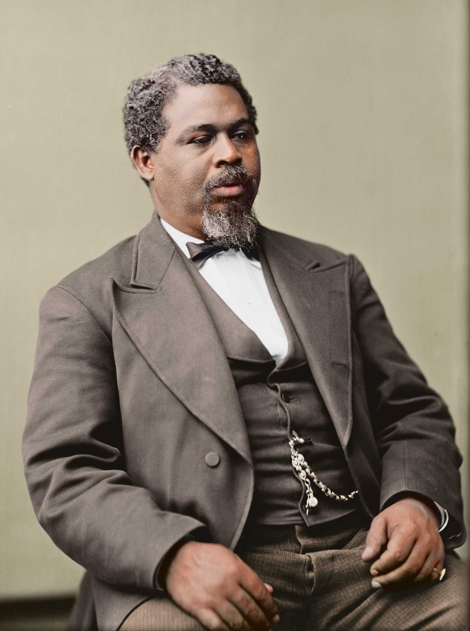 African American legislator Robert Smalls of South Carolina.