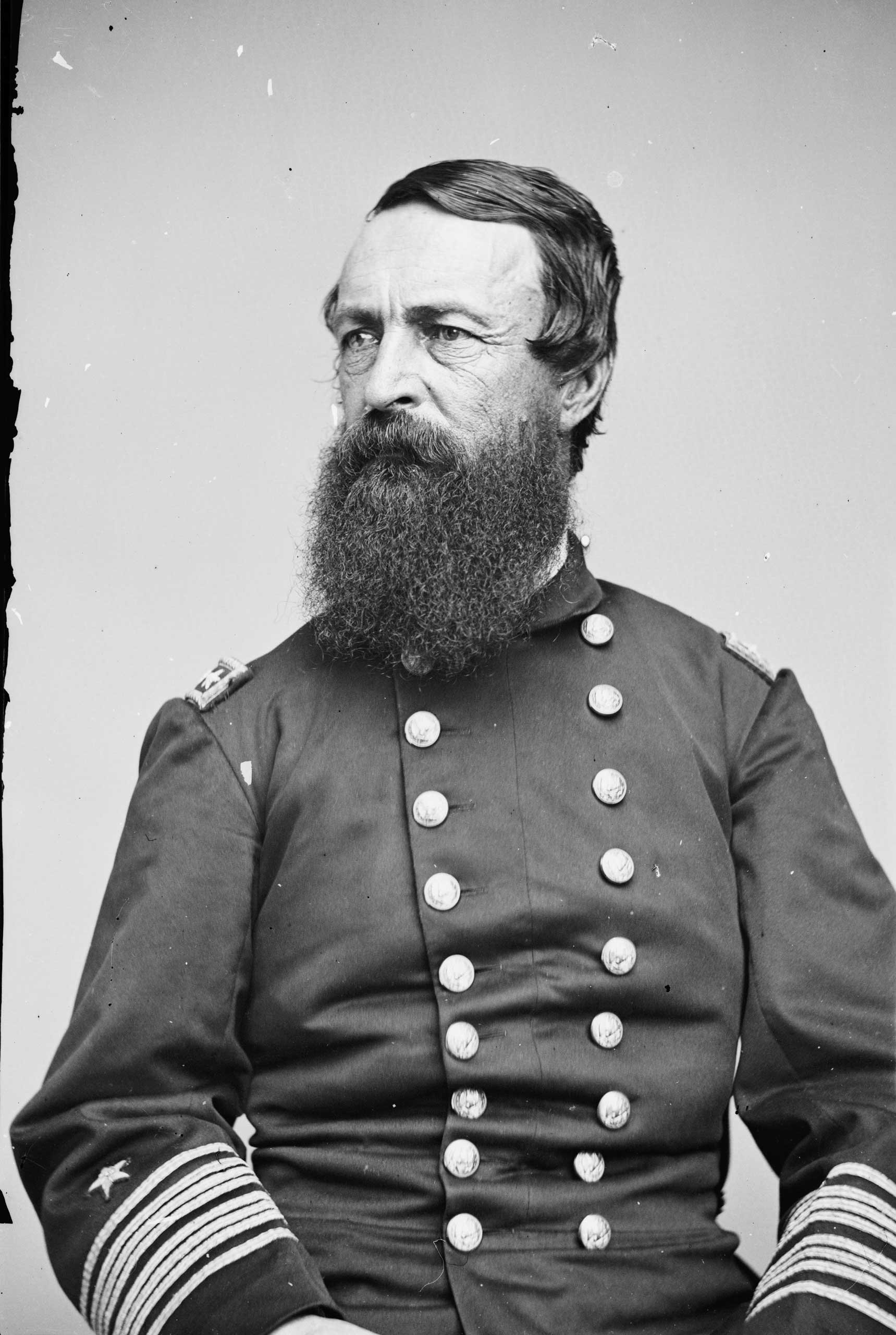 Portrait of Rear Adm. David D. Porter, officer of the Federal Navy, 1860.