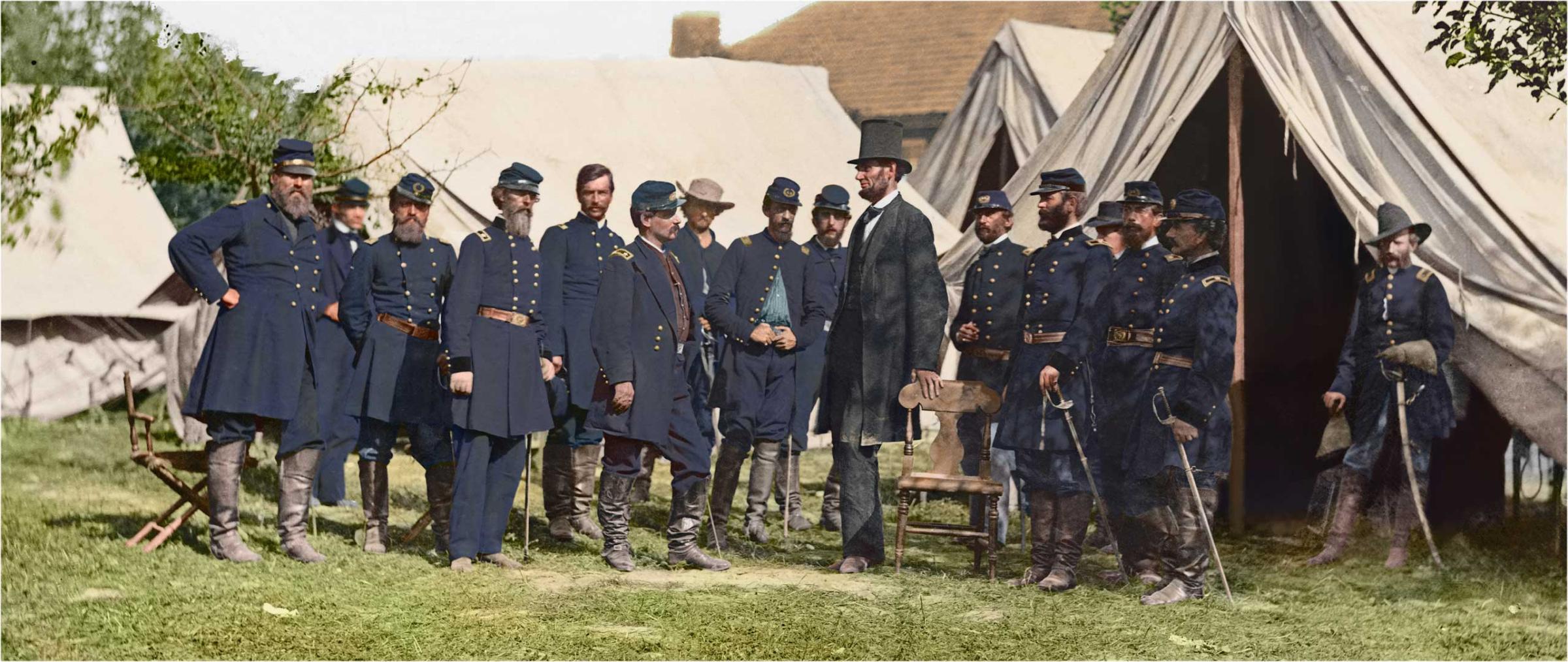 Civil War in Color Lincoln Sana Dullaway