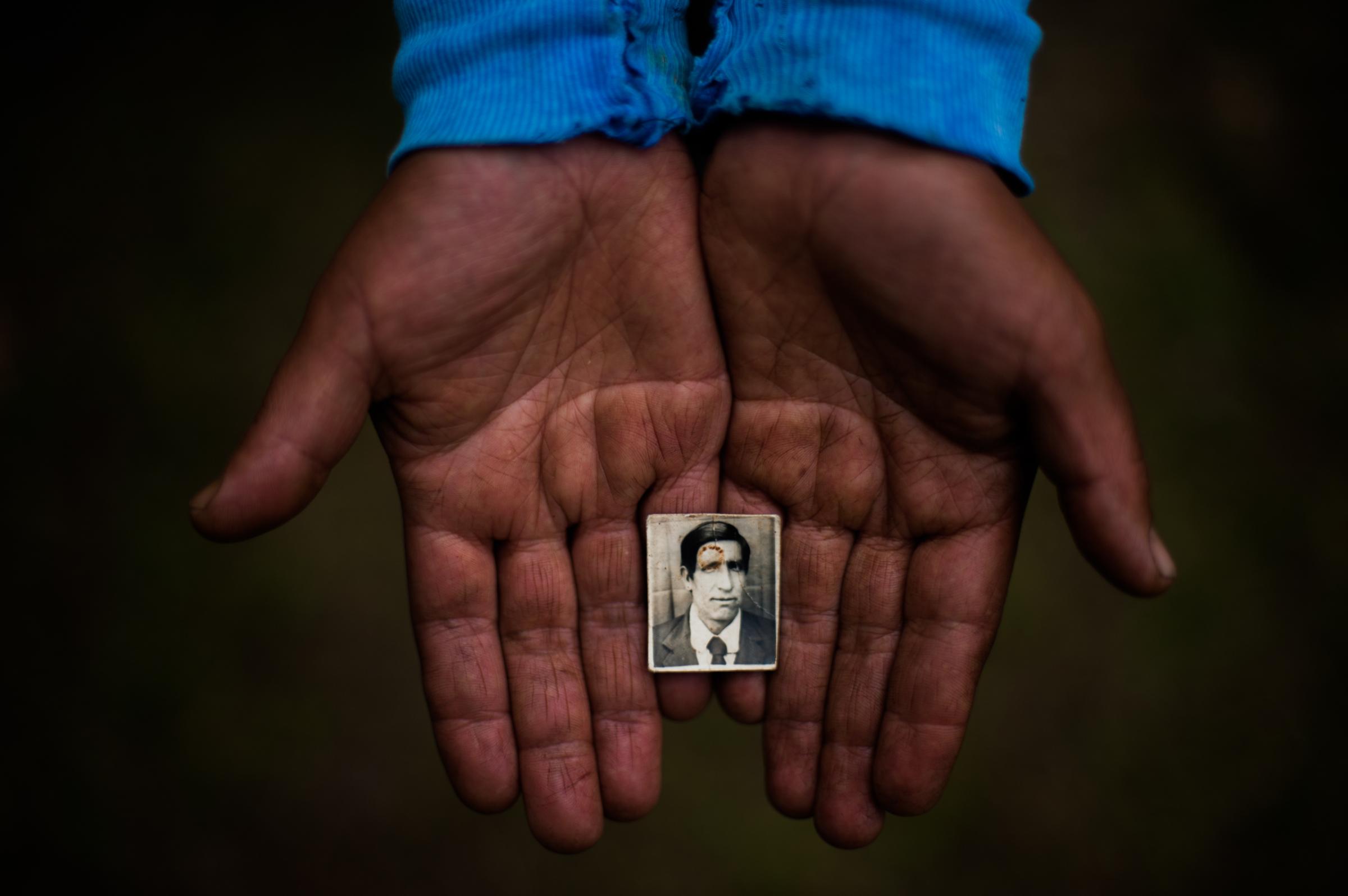 Eulalio Noriega Noriega, 38. From Chajul. Kidnapped on the road to Pulay on August 15th, 1983.