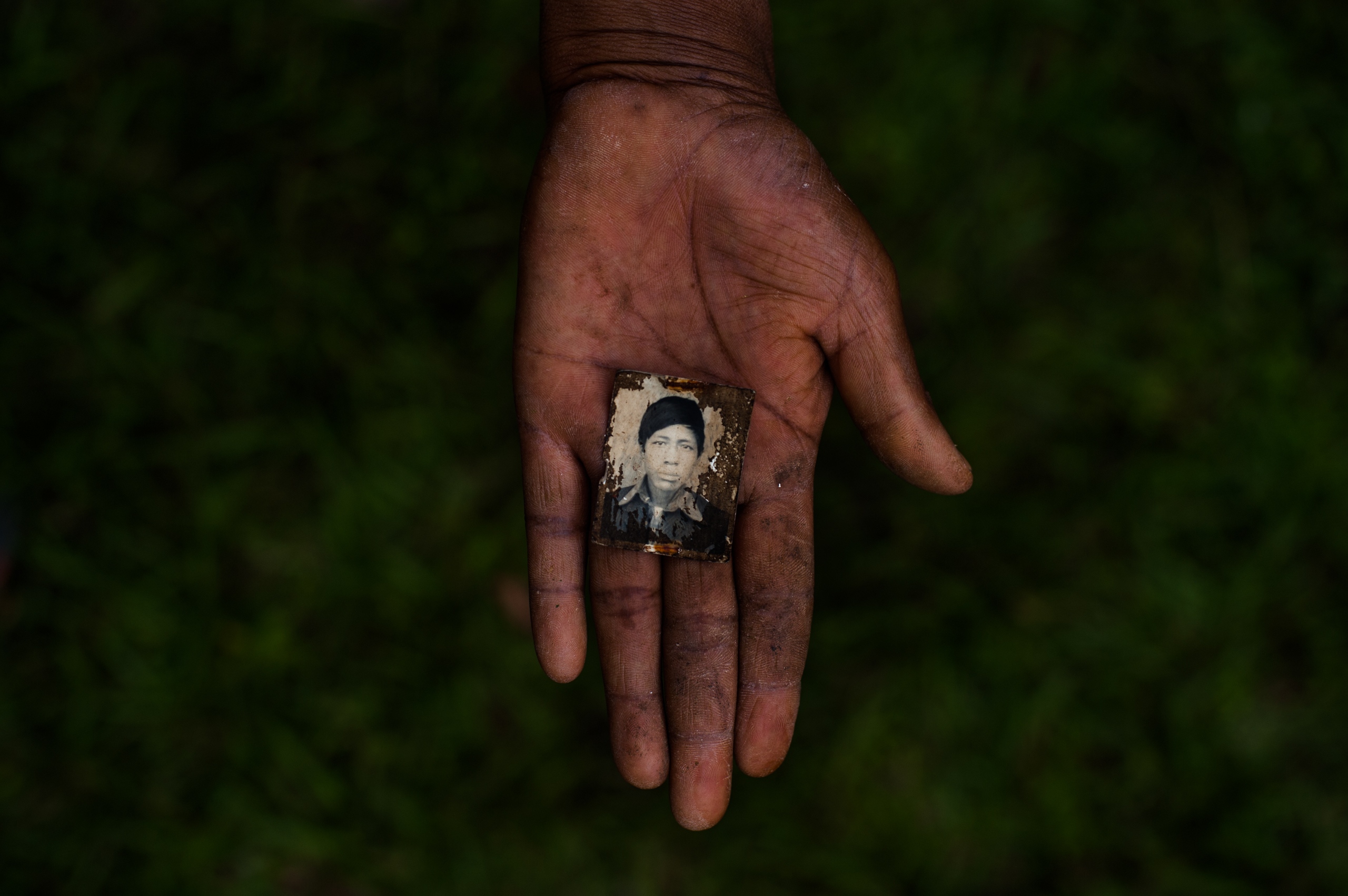 Domingo Rodriguez, 15. He accompanied his father to the Xolosinay military base in Cotzal to pick up a flag that they had to place on the roof of their house to prevent planes from bombarding it. He has been 'disappeared,' along with his father, since January 31, 1982.