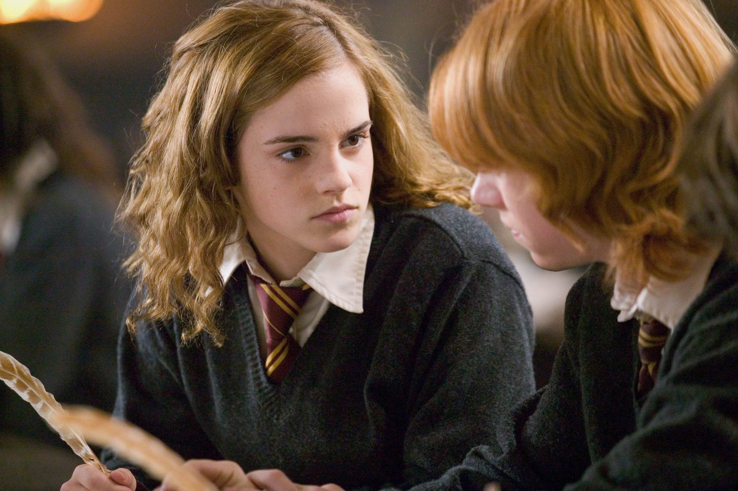 Emma Watson in Harry Potter and the Goblet of Fire, 2005.