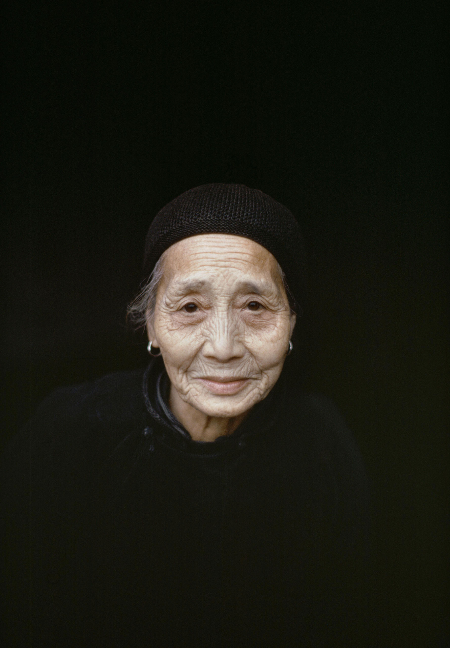 Retired woman, China 1979.