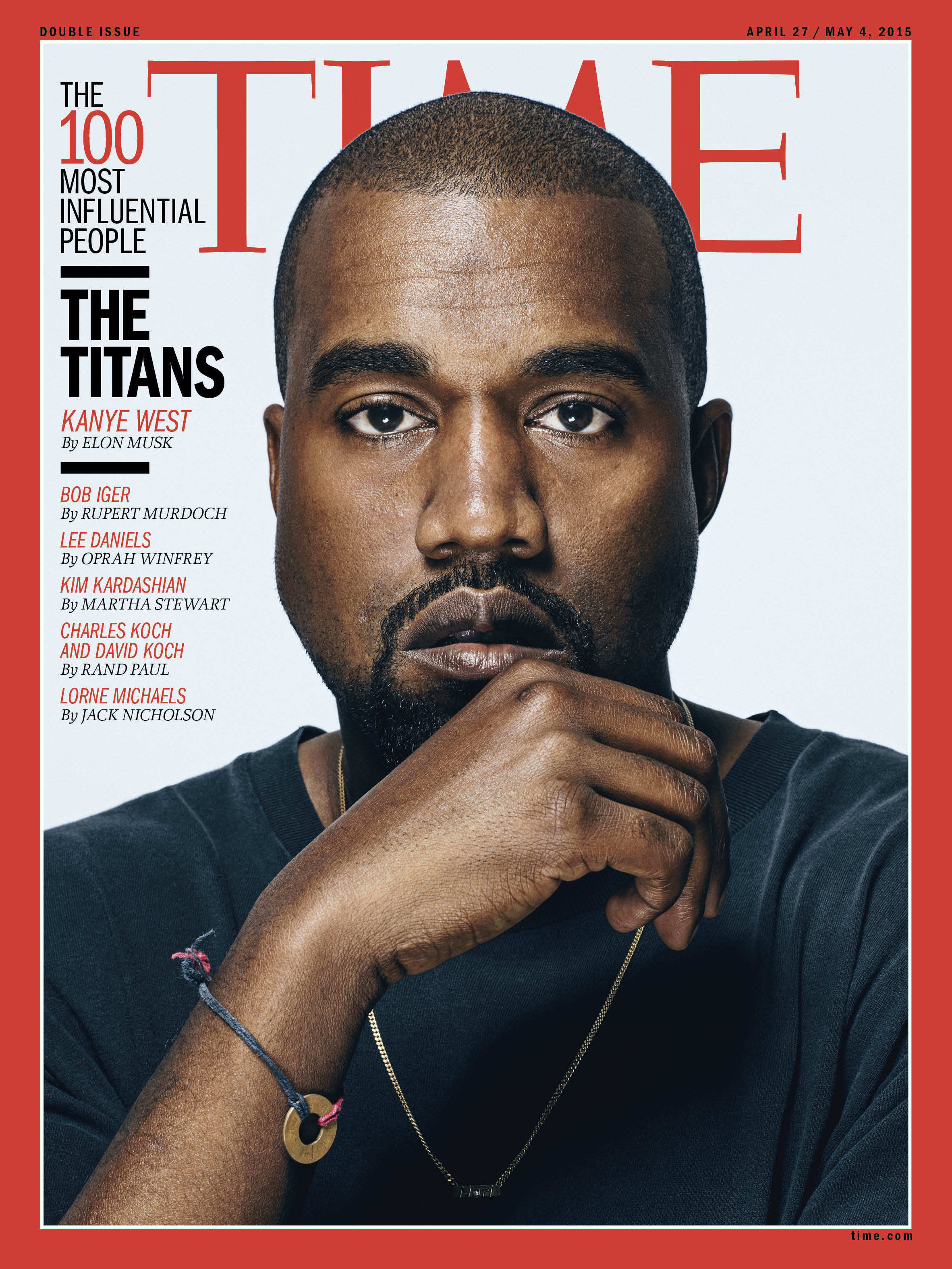 TIME 100 The Titans Kanye West Time Magazine Cover