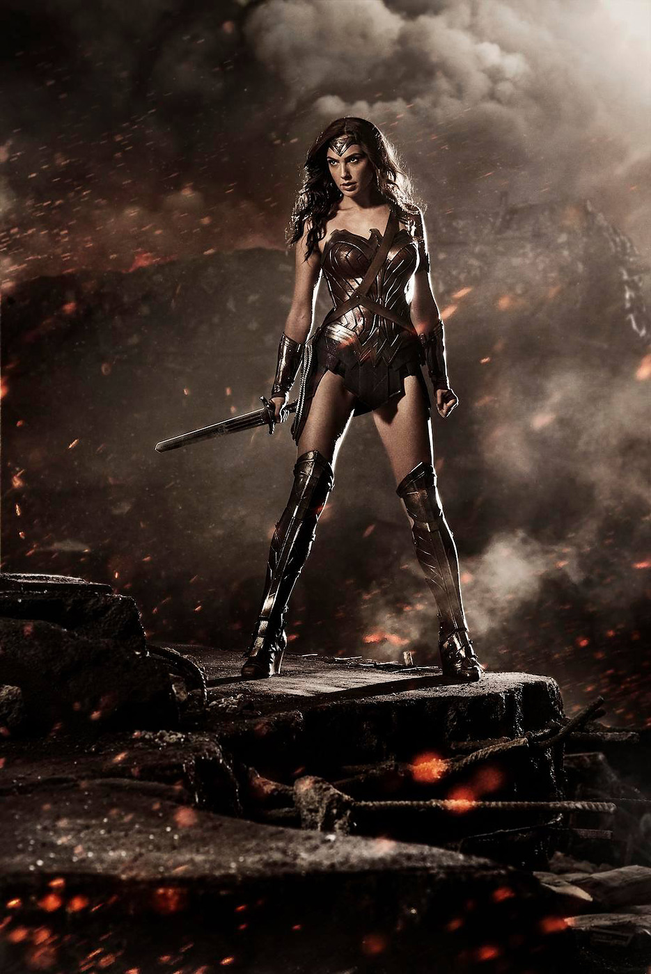 Gal Gadot as Wonder Woman in <i>Batman v Superman: Dawn of Justice</i> (Warner Bros.)