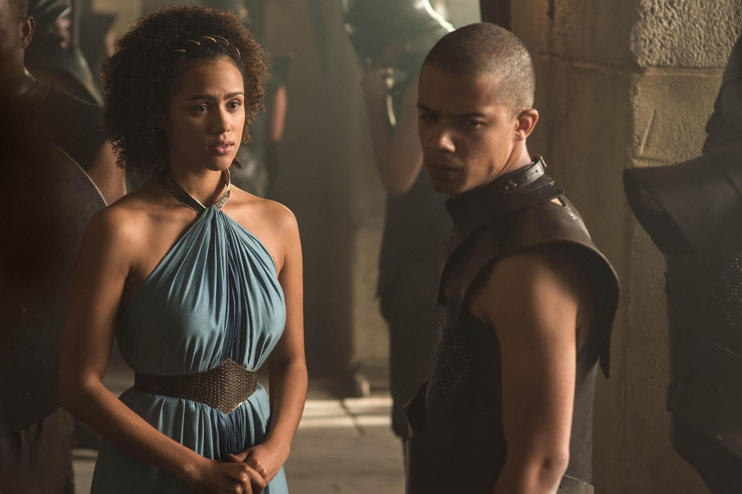 Jacob Anderson stars as Grey Worm in Game of Thrones