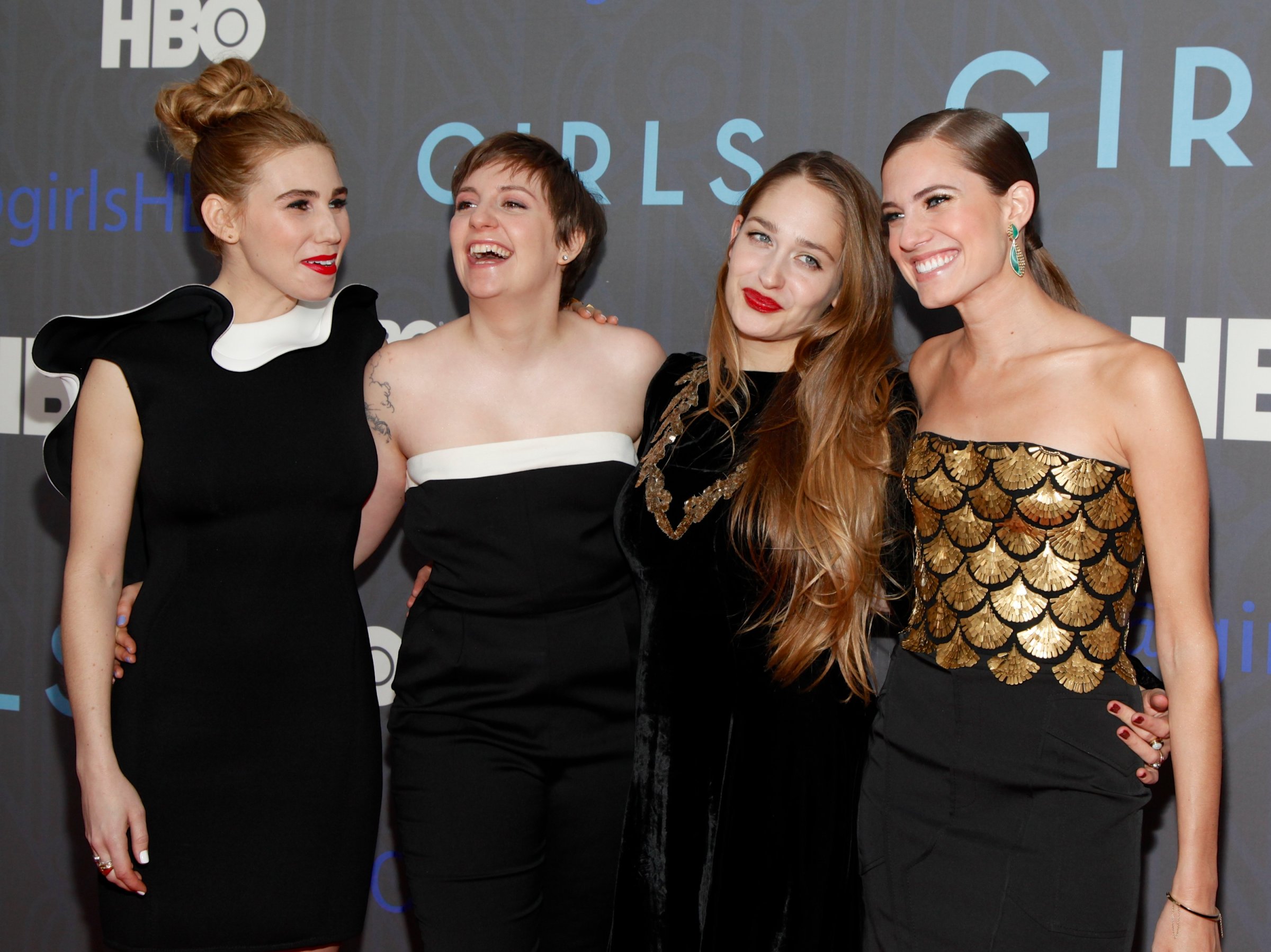 HBO Hosts The Premiere Of "Girls" Season 2 - Inside Arrivals