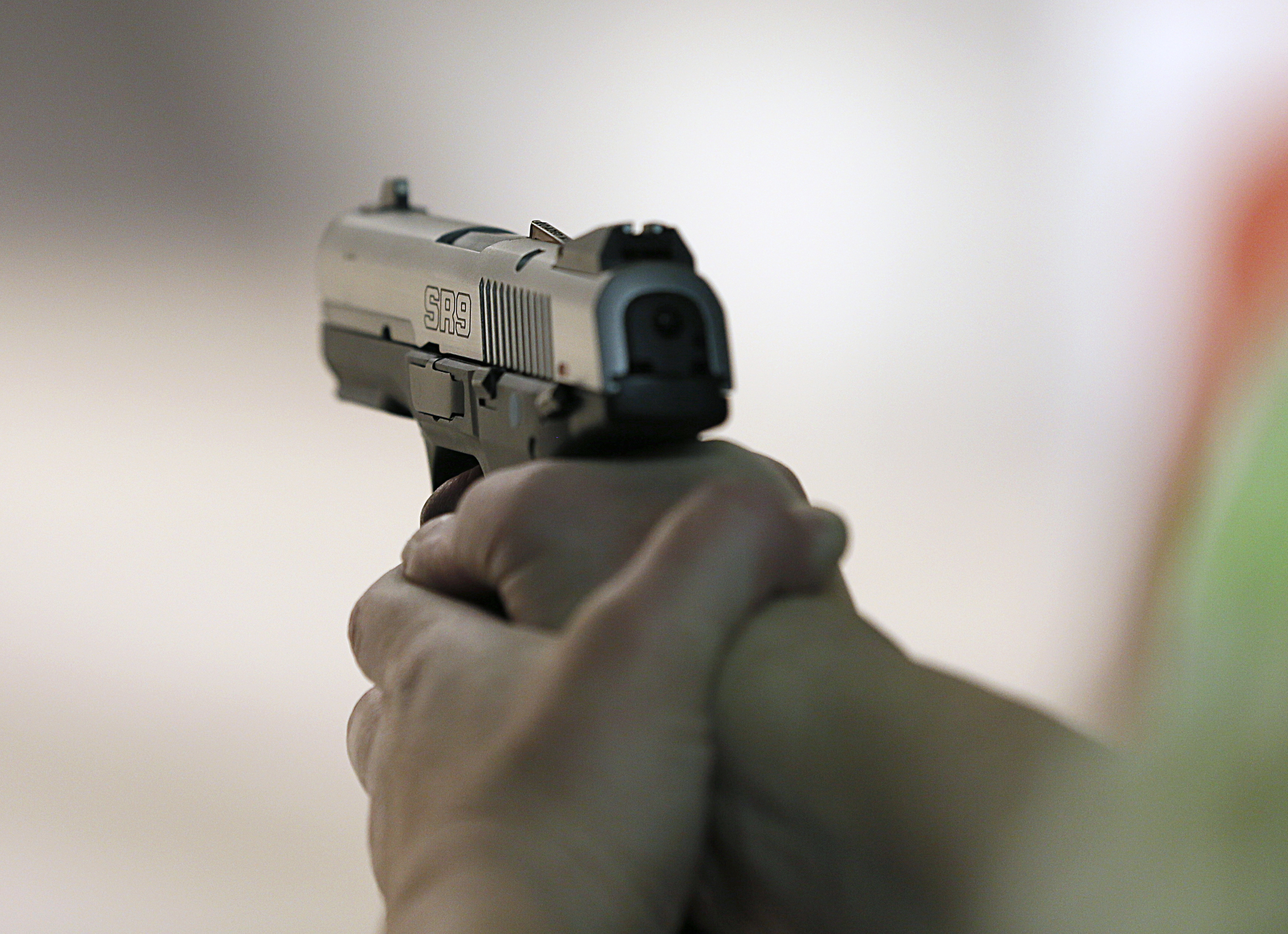 Pulling the trigger is hard—and that's very good (George Frey—Getty Images)