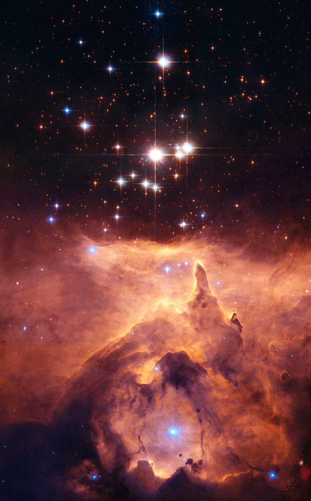 Pismis 24 Hubble