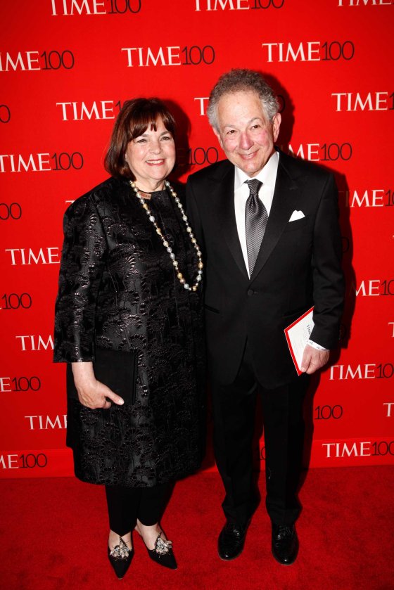 Ina Garten and Jeffrey Garten attend the TIME 100 Gala at Lincoln Center in New York City on Apr. 21, 2015.