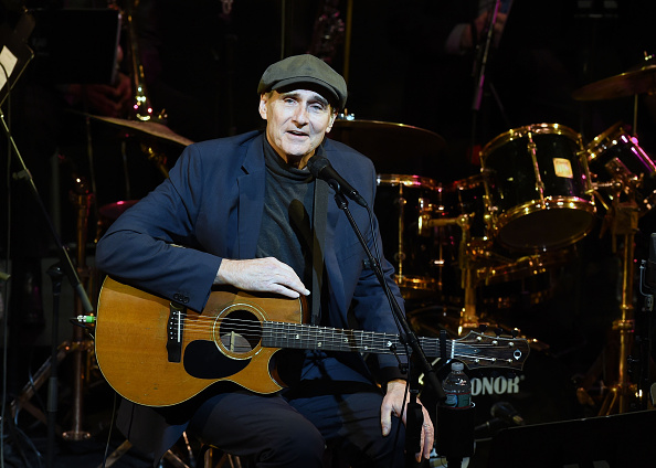 James Taylor performs at The Nearness Of You Benefit Concert on January 20, 2015 in New York City.