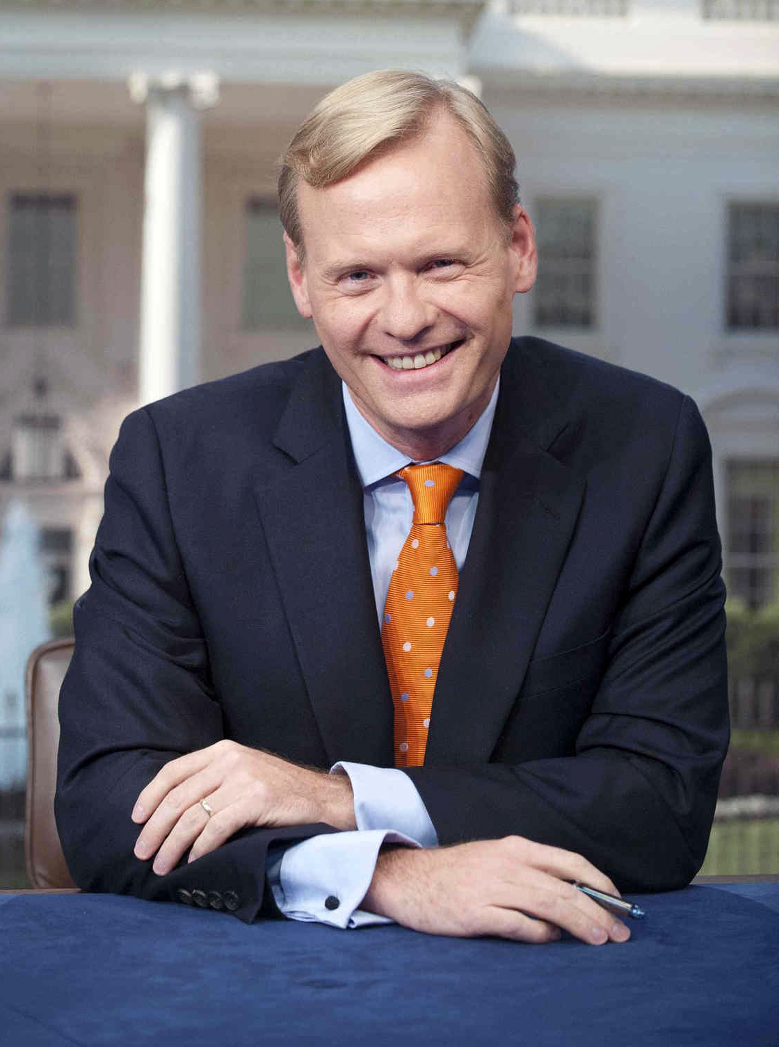 This 2012 photo provided by CBS News shows CBS News political director John Dickerson, in Washington. Dickerson will replace the retiring Bob Schieffer as moderator of "Face the Nation," Schieffer announced Sunday, April 12, 2015 (Chris Usher—AP)