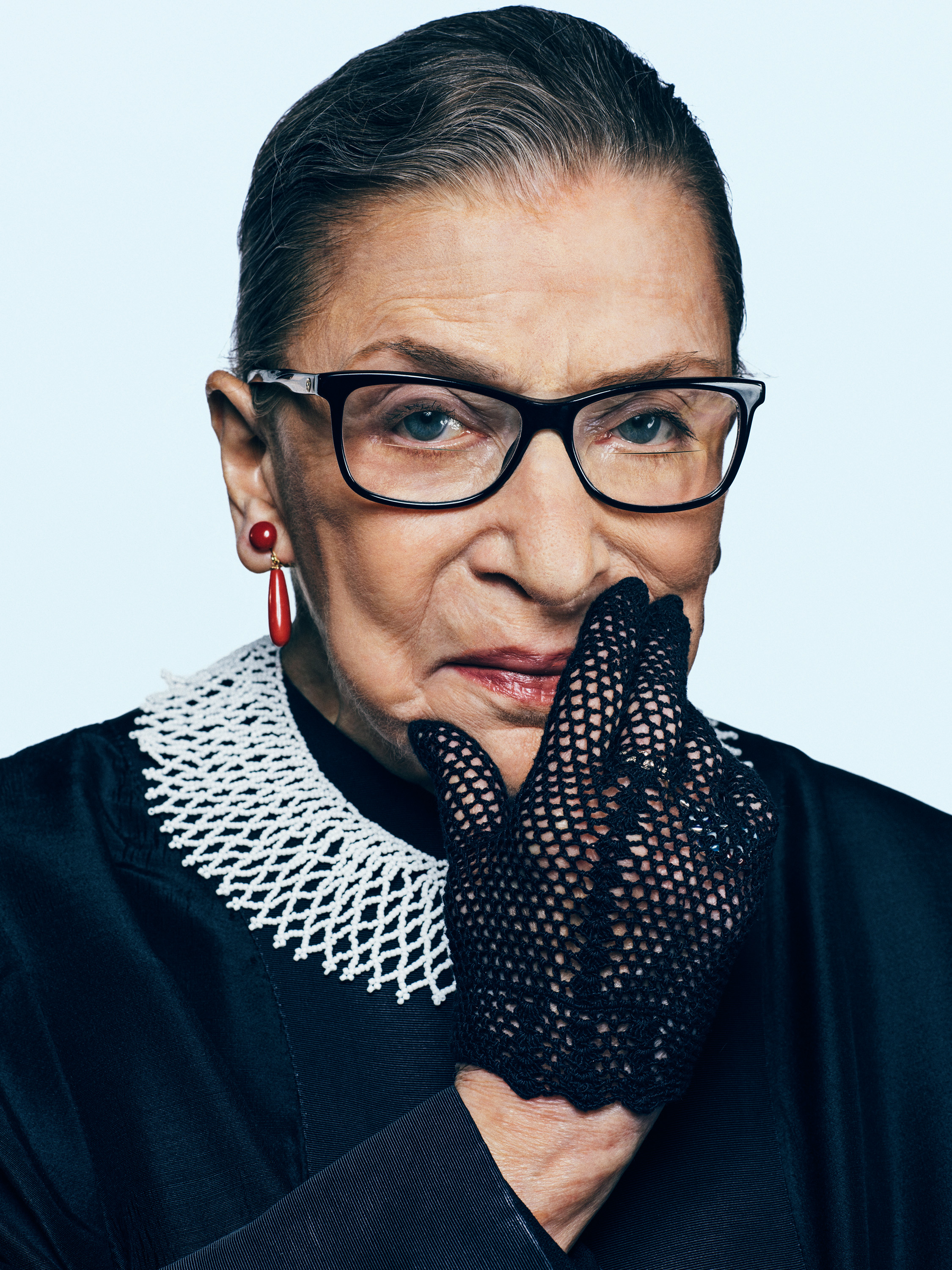 Portrait of Associate Justice of the Supreme Court of the United States Ruth Bader Ginsburg photographed on Tuesday, March 17th, 2015 at the Supreme Court East Conference Room in Washington D.C. for TIME.