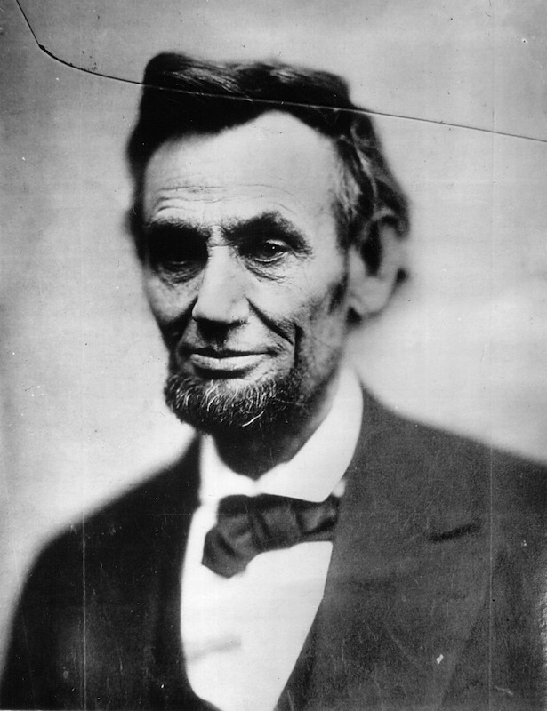 Portrait of Abraham Lincoln taken on the day of his inauguration in 1861 (Michael Smith / Getty Images)