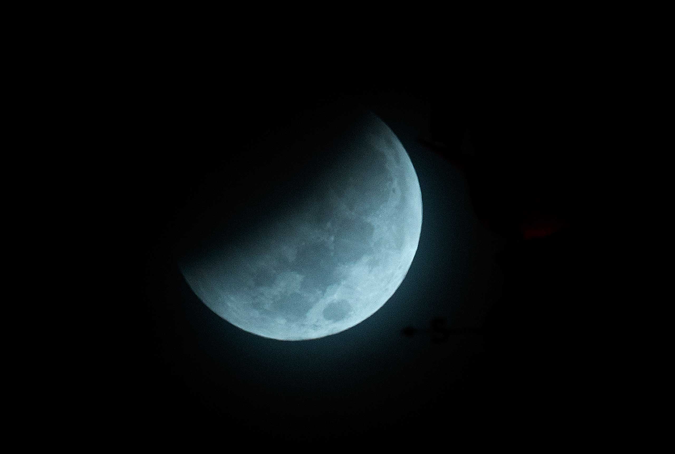 APTOPIX Lunar Eclipse