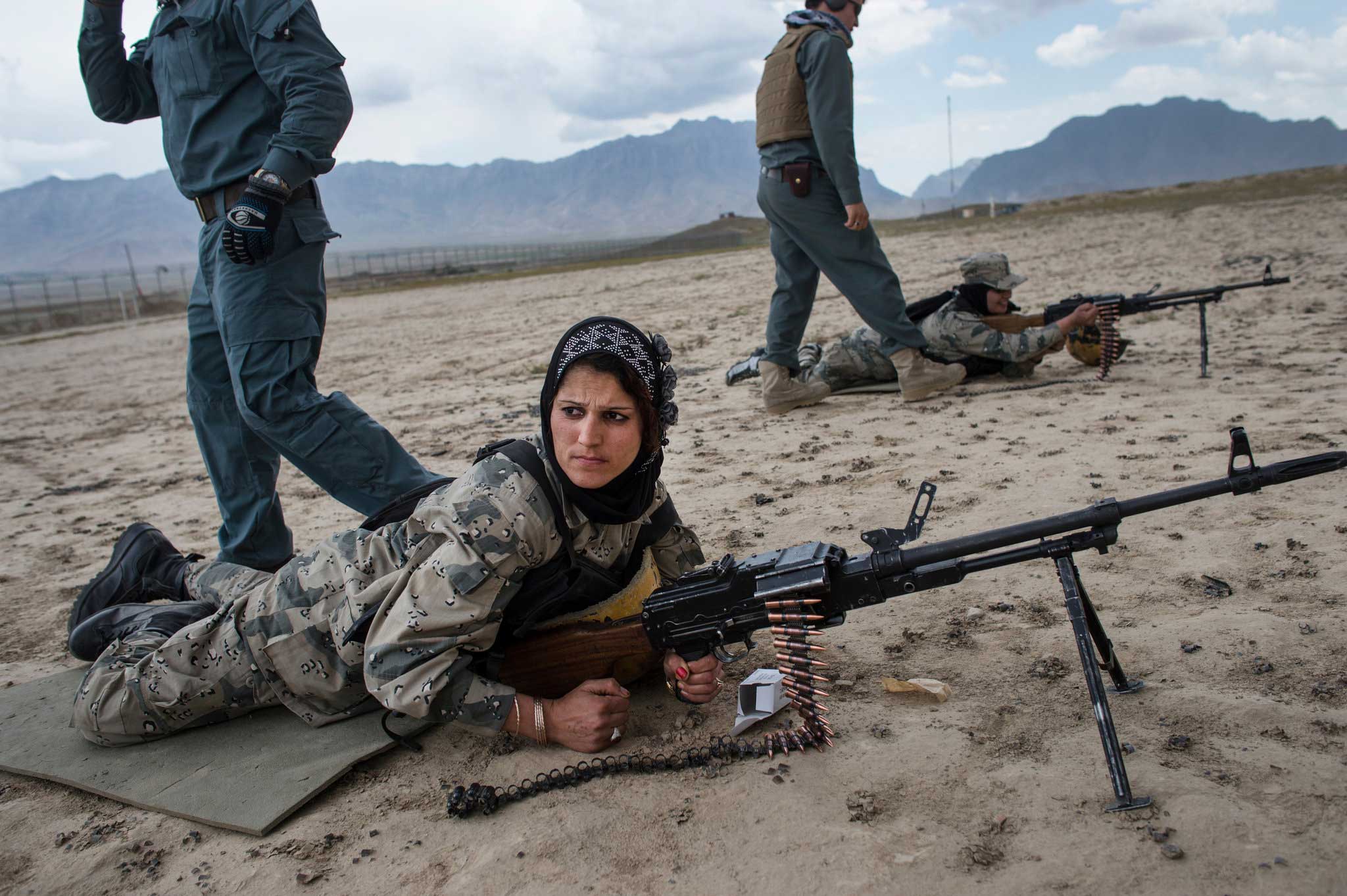 The New York Times: Afghan Policewomen Struggle Against CulturePolice training in Kabul.