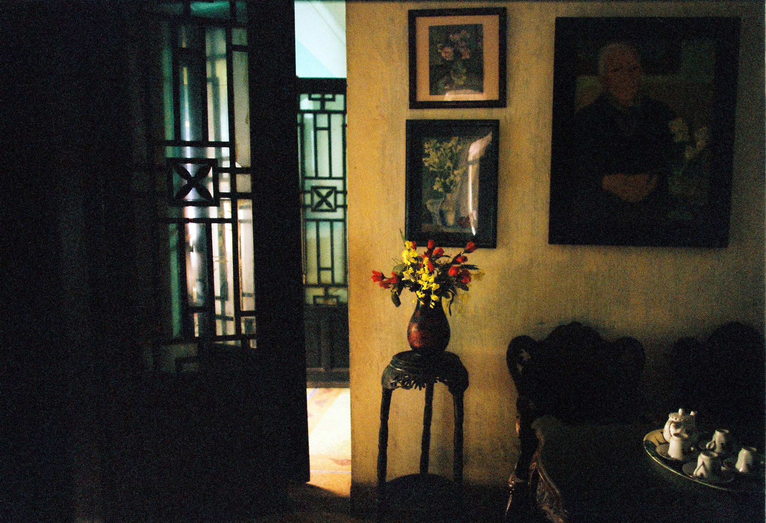 An artist's living room in Hanoi, March 23, 2010.