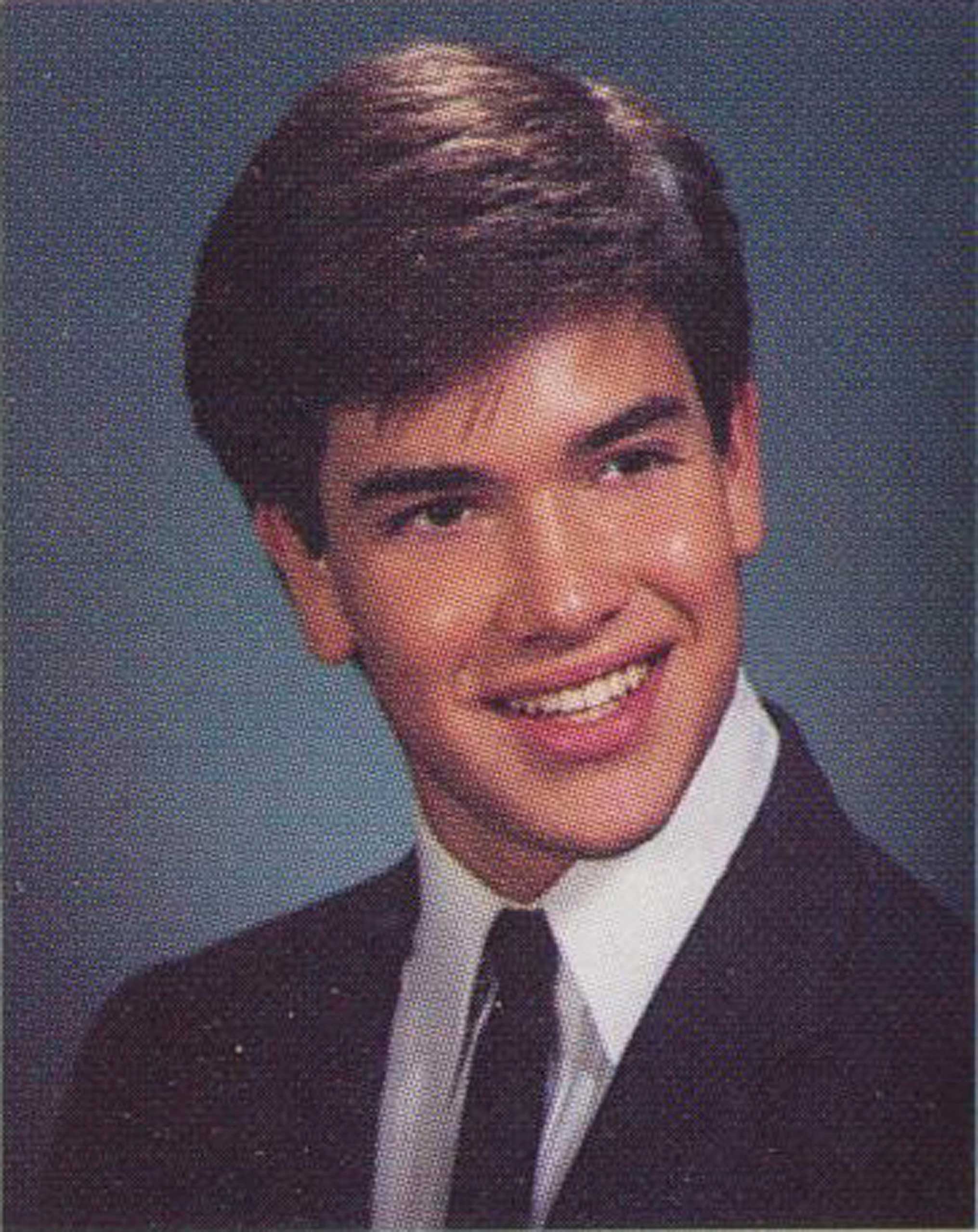 High school photograph of Marco Rubio from his 1989 yearbook.