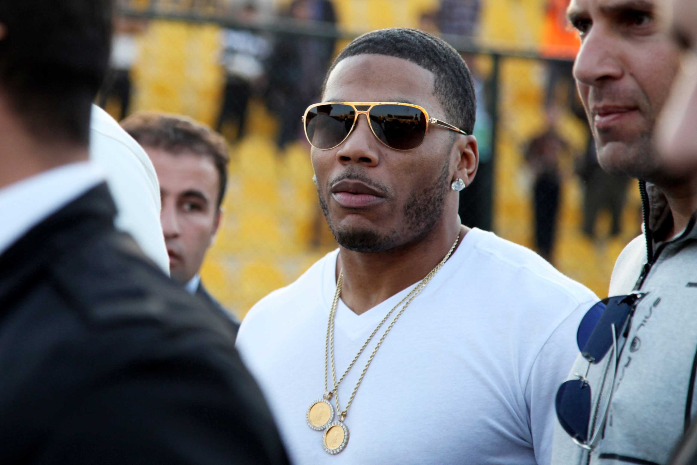 Nelly is facing felony drug charges after being arrested in Tennessee, April 11, 2015.