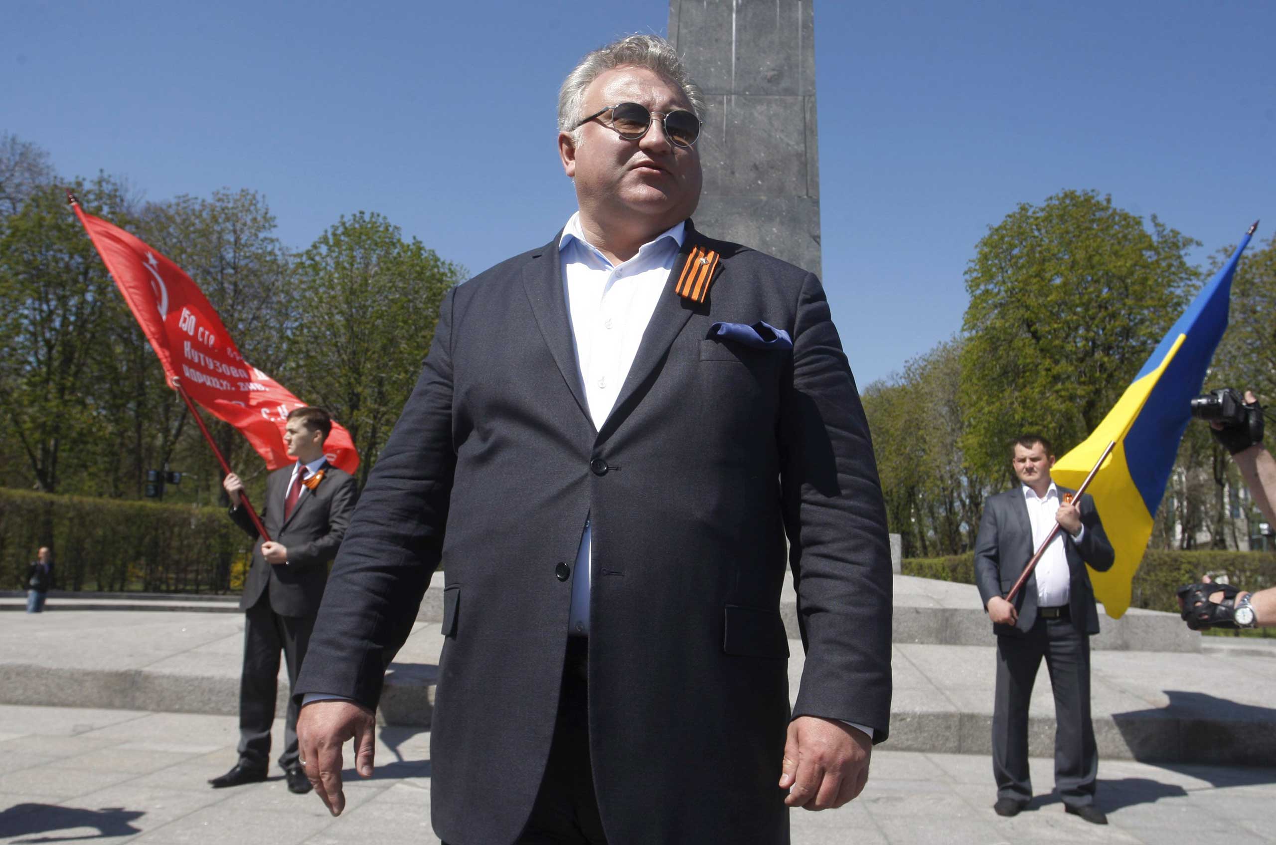 Oleg Kalashnikov in Kiev in 2013. (Vladimir Donsov—AP)