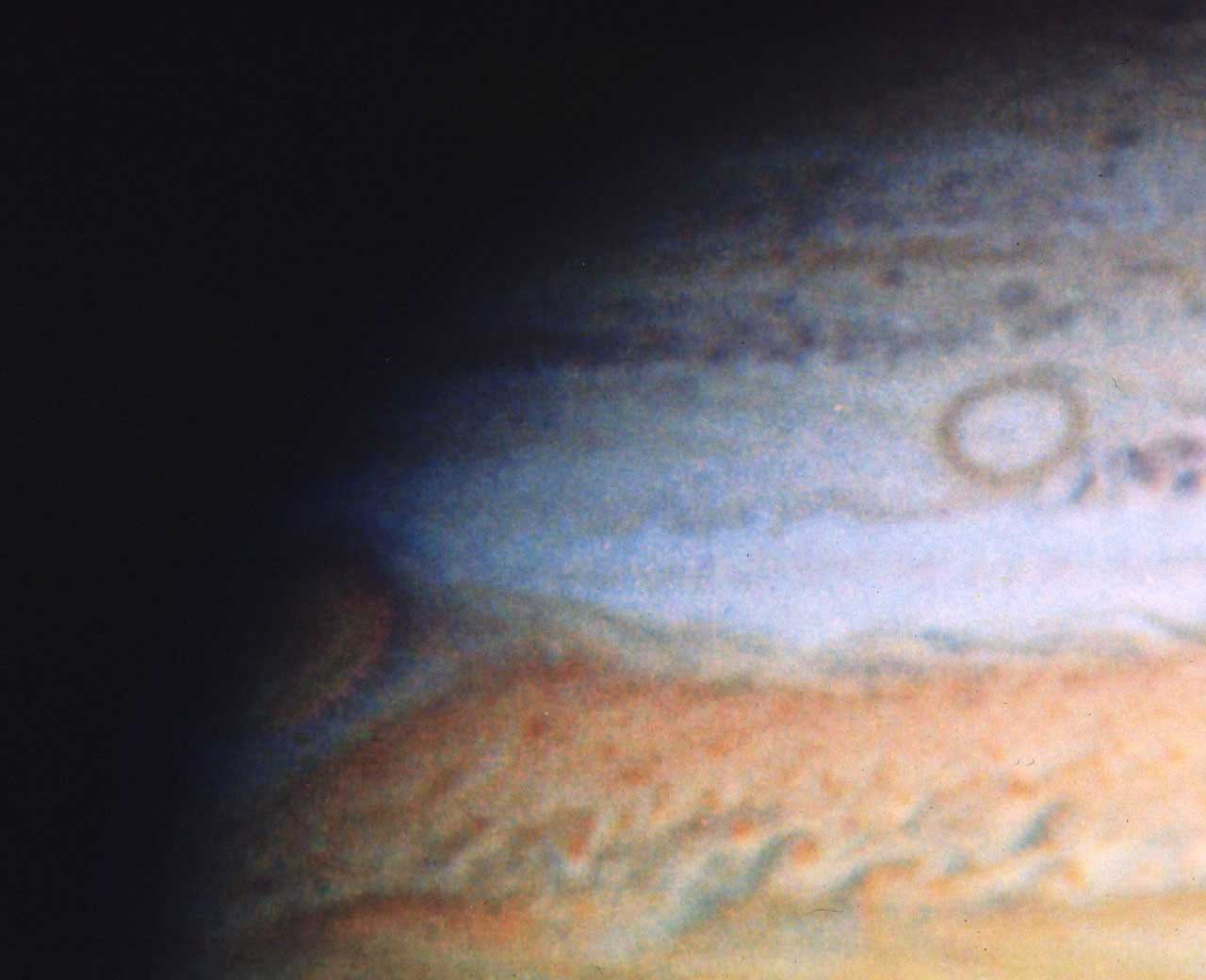 Hubble's First Observation Of Jupiter