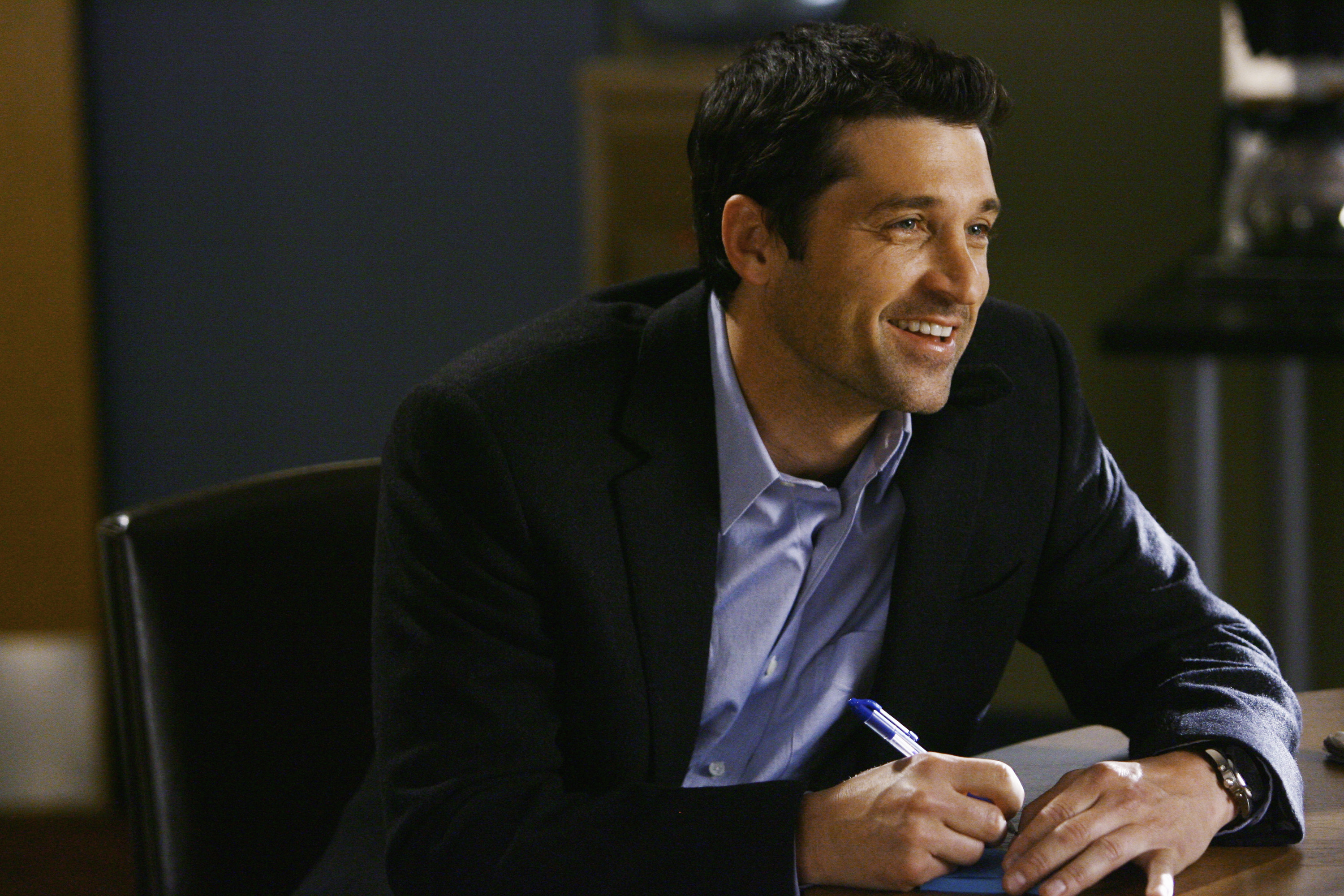 File Photo of Patrick Dempsey as he stars as "McDreamy" in Greys Anatomy. (Scott Garfield—ABC via Getty Images)