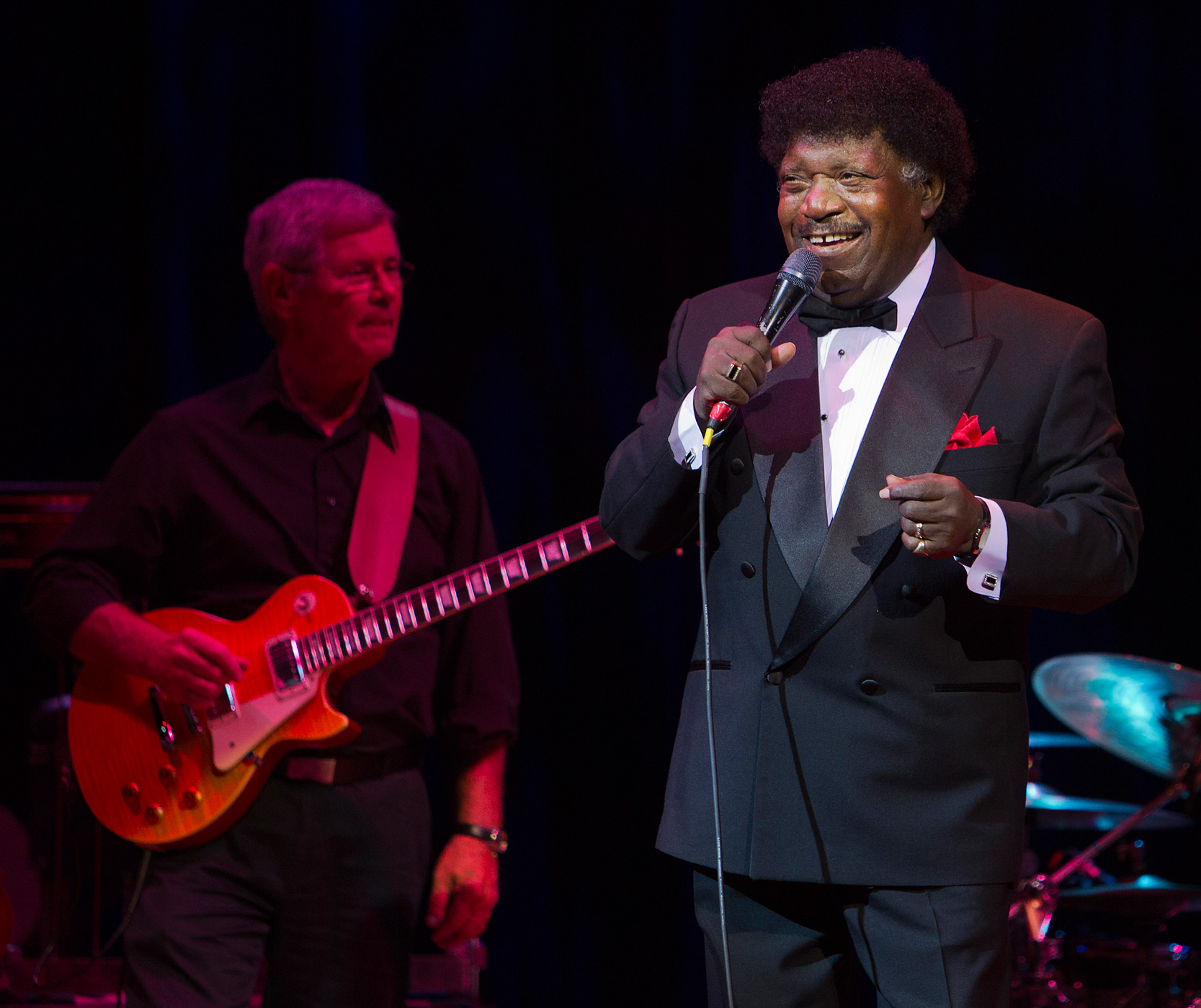Percy Sledge performs during the 1st Annual Clay Walker Gala &amp; Live Performance To Benefit MS at the House Of Blues on October 18, 2012 in Houston, TX. (Bob Levey—WireImage/Getty Images)