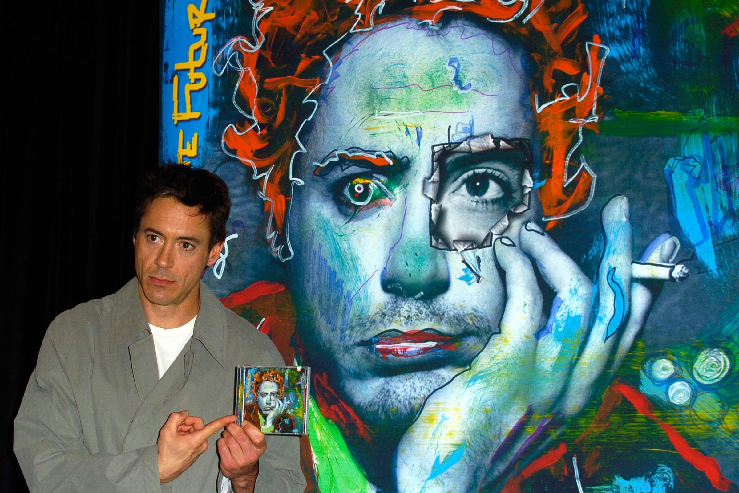 Robert Downey Jr. In-Store Signing his Debut CD "The Futurist"