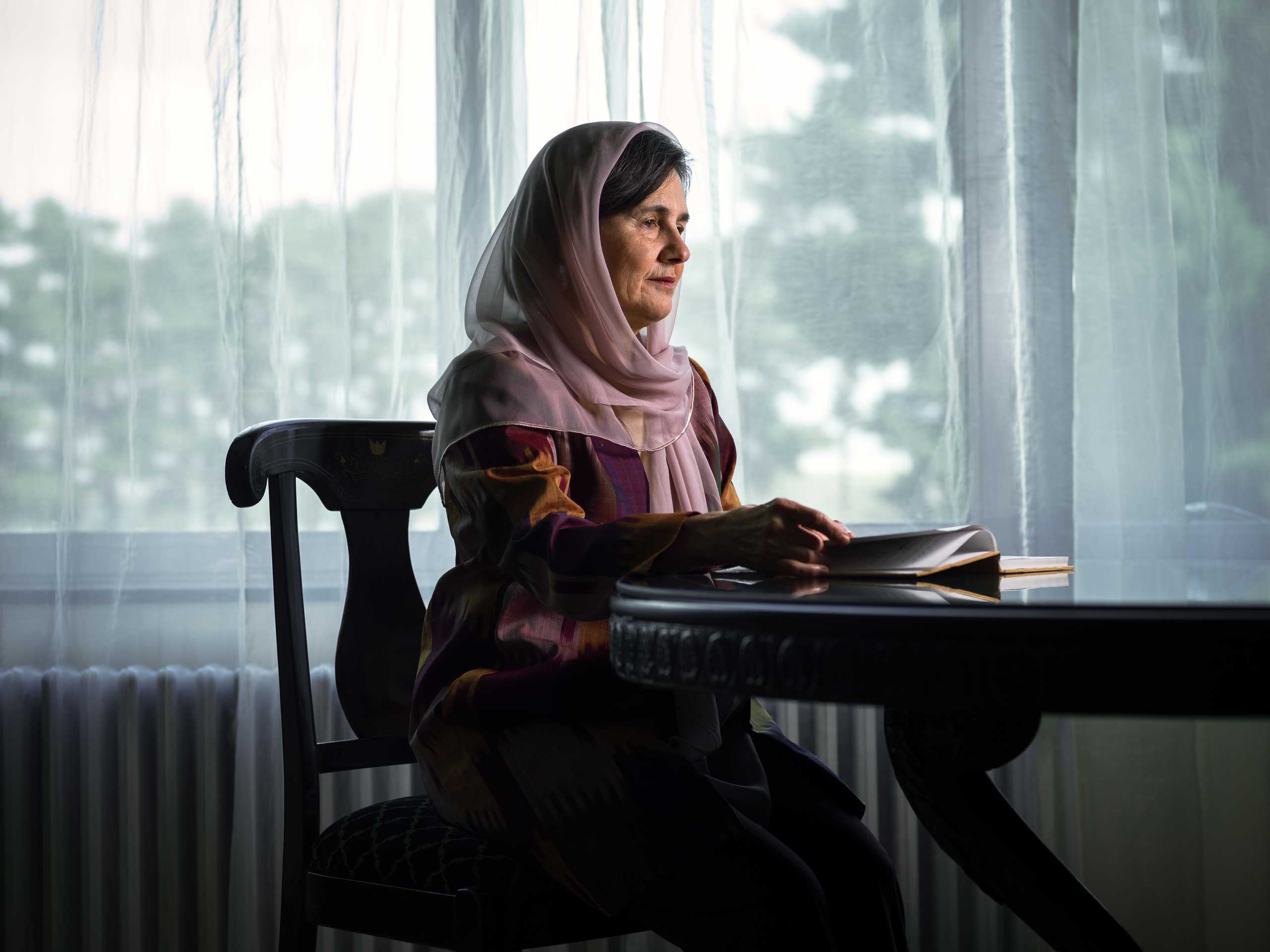 Rula Ghani (Newsha Tavakolian for TIME)