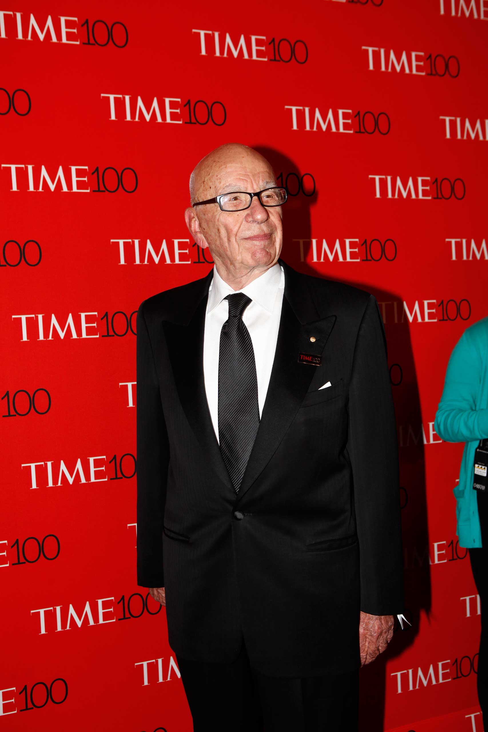 Rupert Murdoch attends the TIME 100 Gala at Lincoln Center in New York, NY on Apr. 21, 2015.