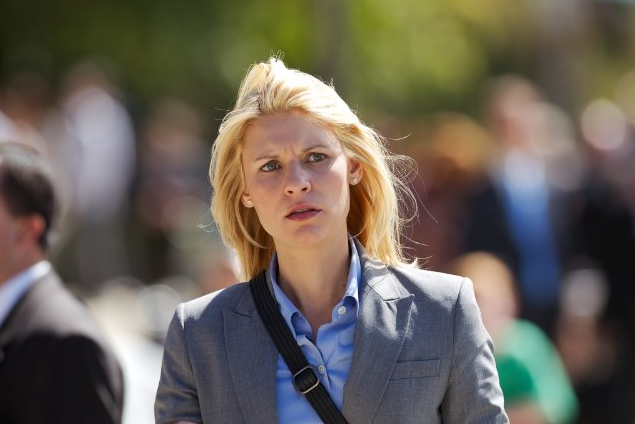 Claire Danes as Carrie Mathison in Showtime's "Homeland."