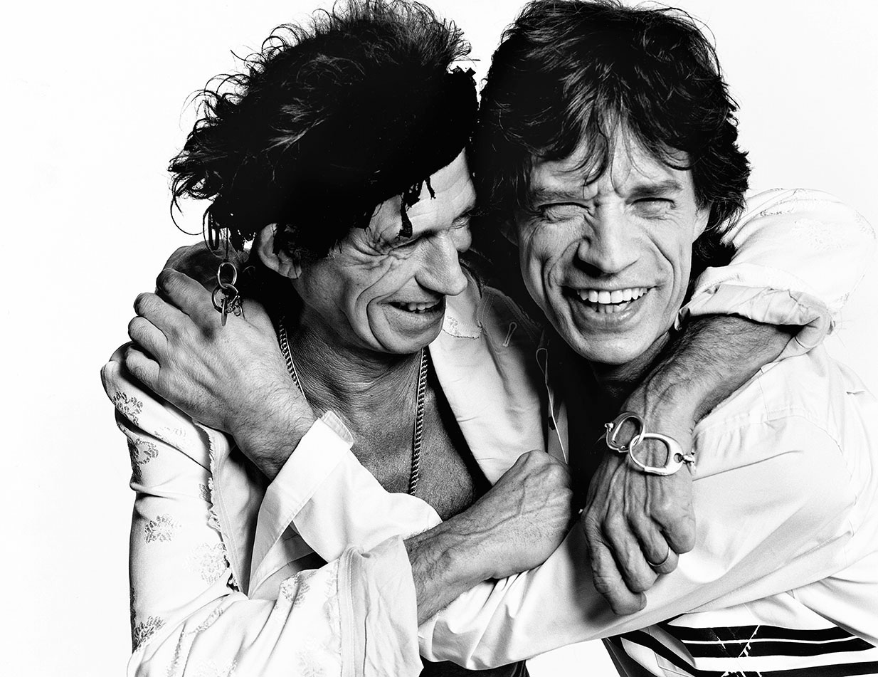 Keith Richards &amp; Mick Jagger, Los Angeles, BritishVogue, 2003