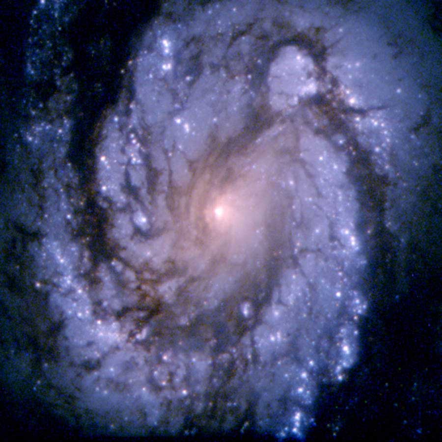 spiral galaxy M100
