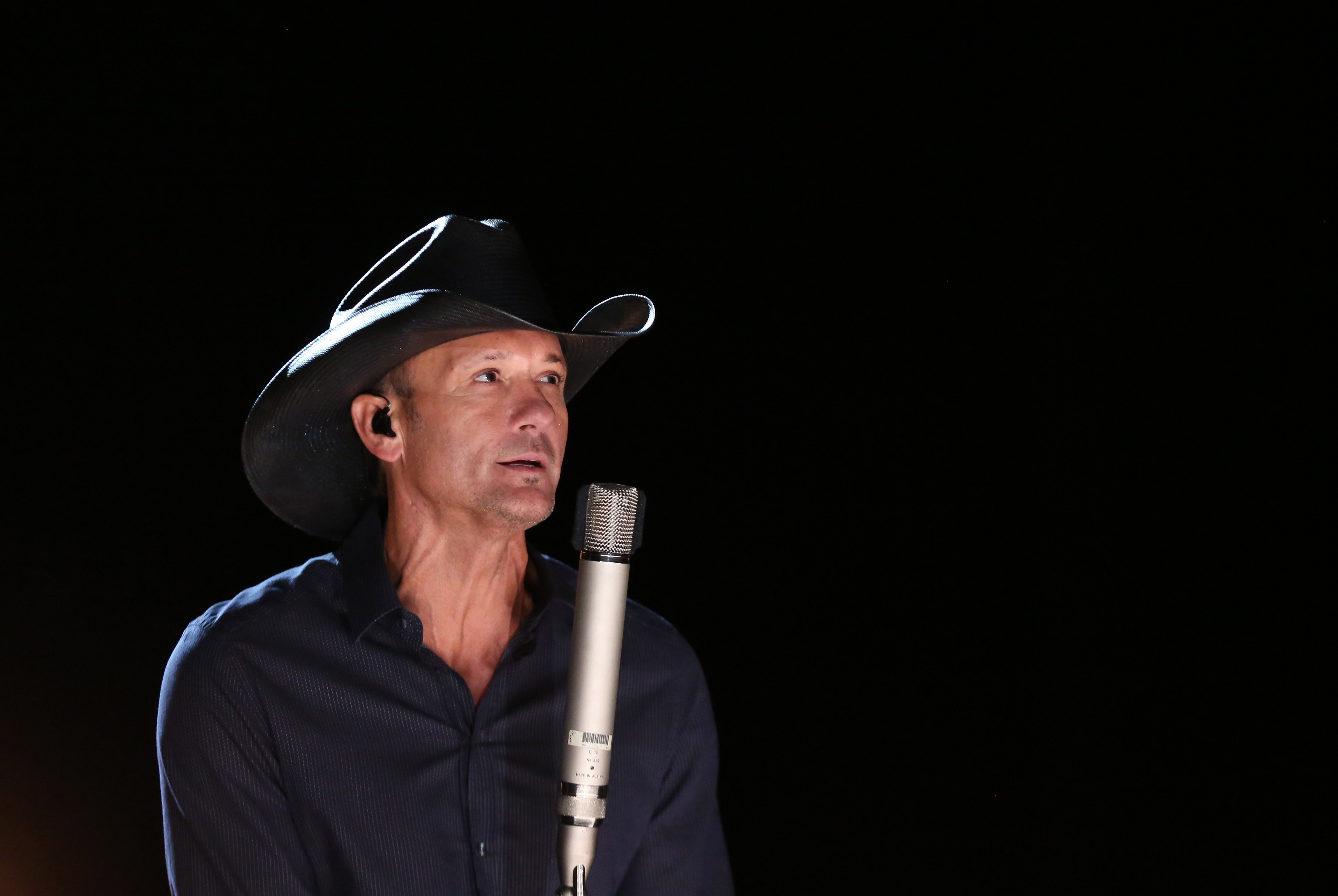 Tim McGraw performs during rehearsals for the 87th Academy Awards in Los Angeles, Feb. 20, 2015. (Matt Sayles—Invision/AP)