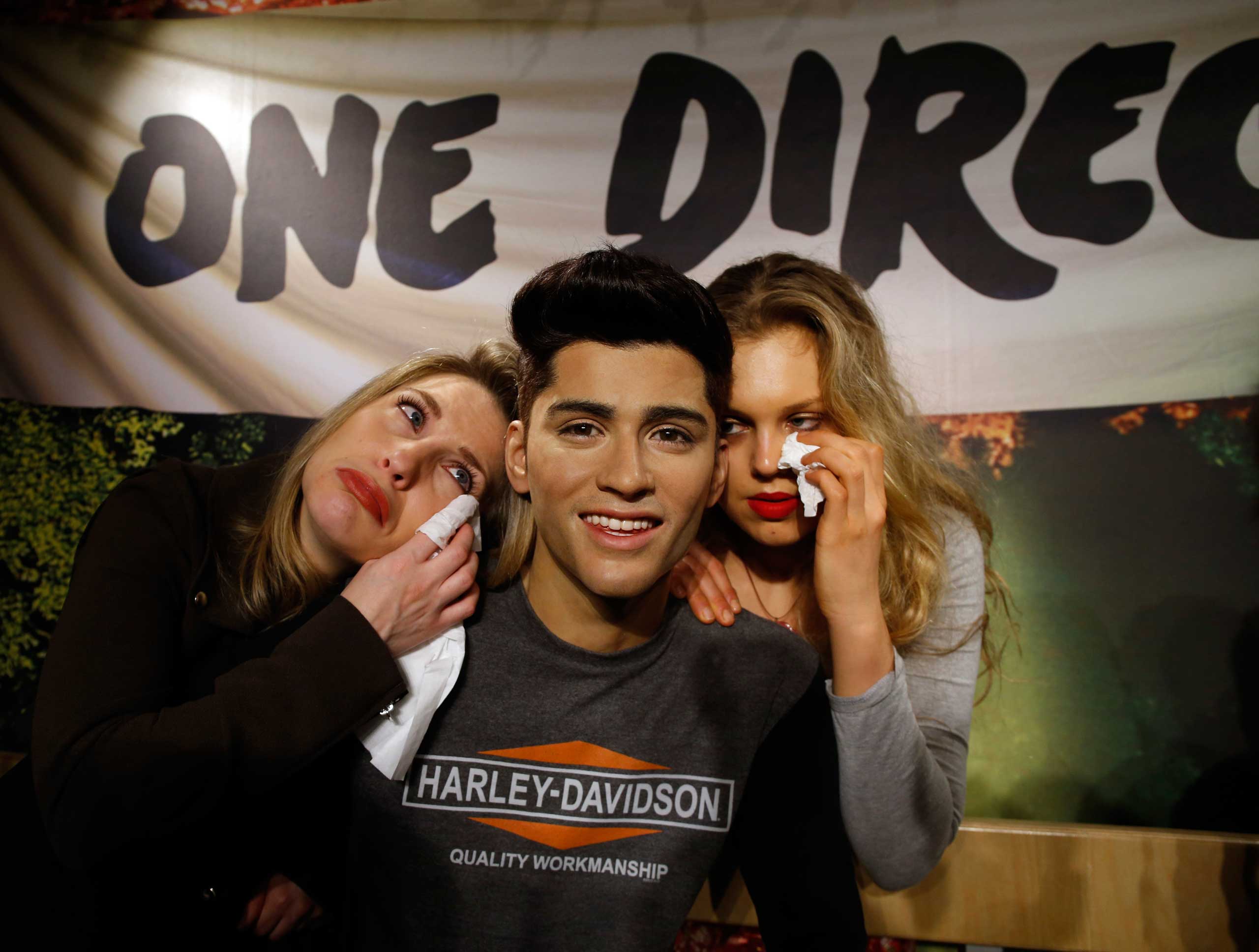 Madame Tussauds Appoint A Tissue Attendant For One Direction Fans After Zayn Malik's Departure