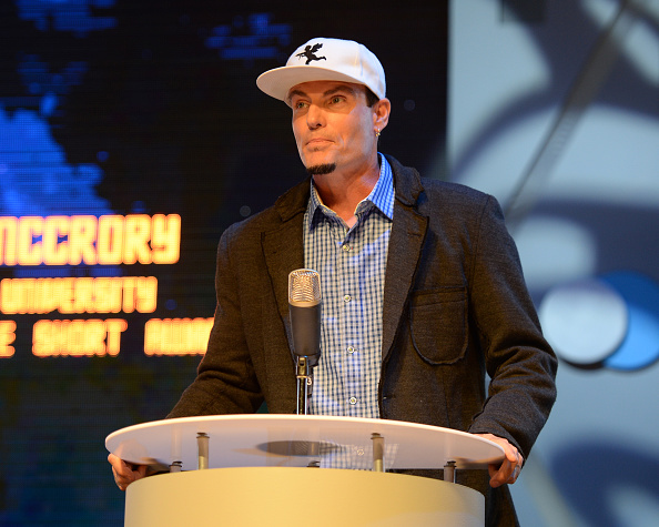 Vanilla Ice at the Student Filmmakers showcase on March 12, 2015 in Boca Raton, Florida.
