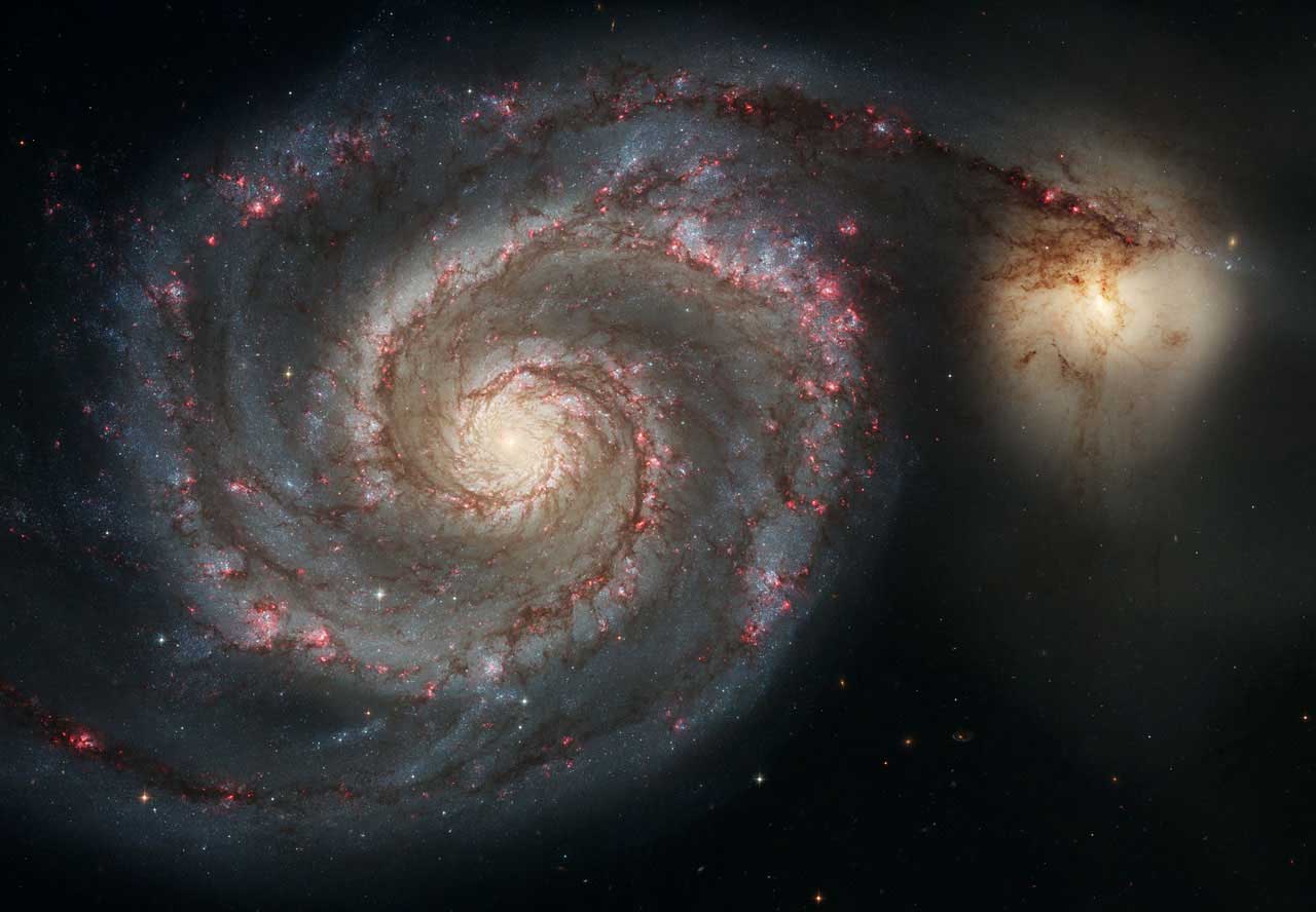 The Whirlpool Hubble